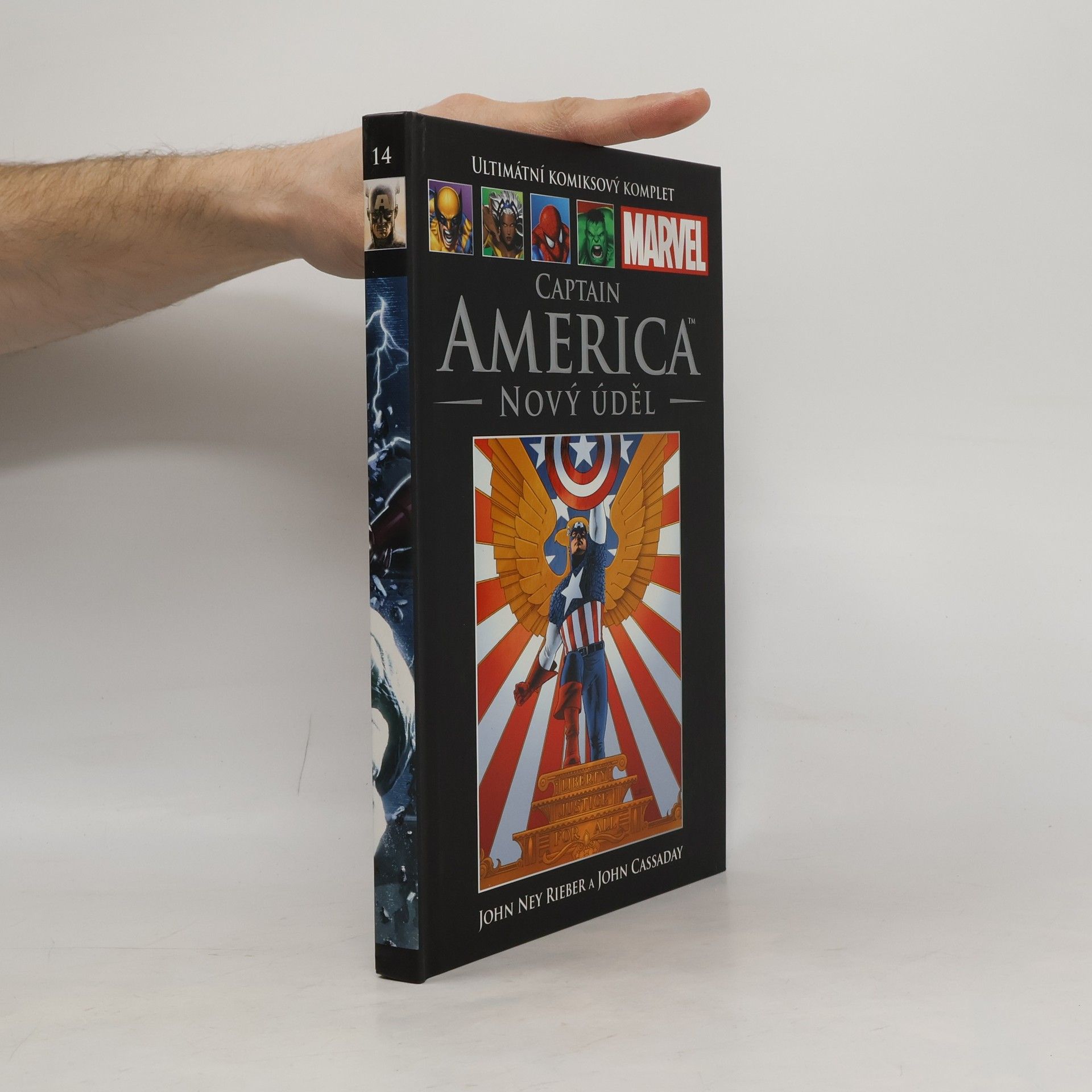 John Cassaday Ultimátní komixový komplet 14. Captain America. Nový úděl