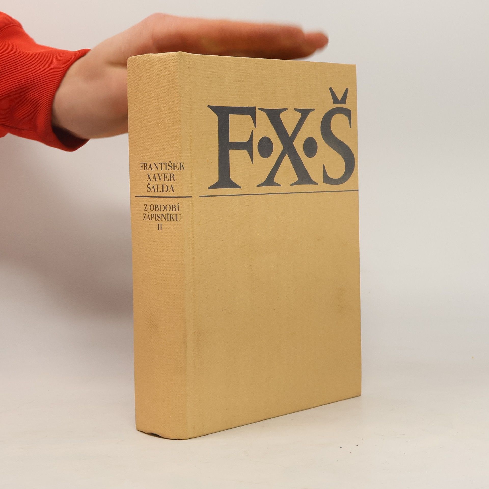 František Xaver Šalda Z období zápisníku II.