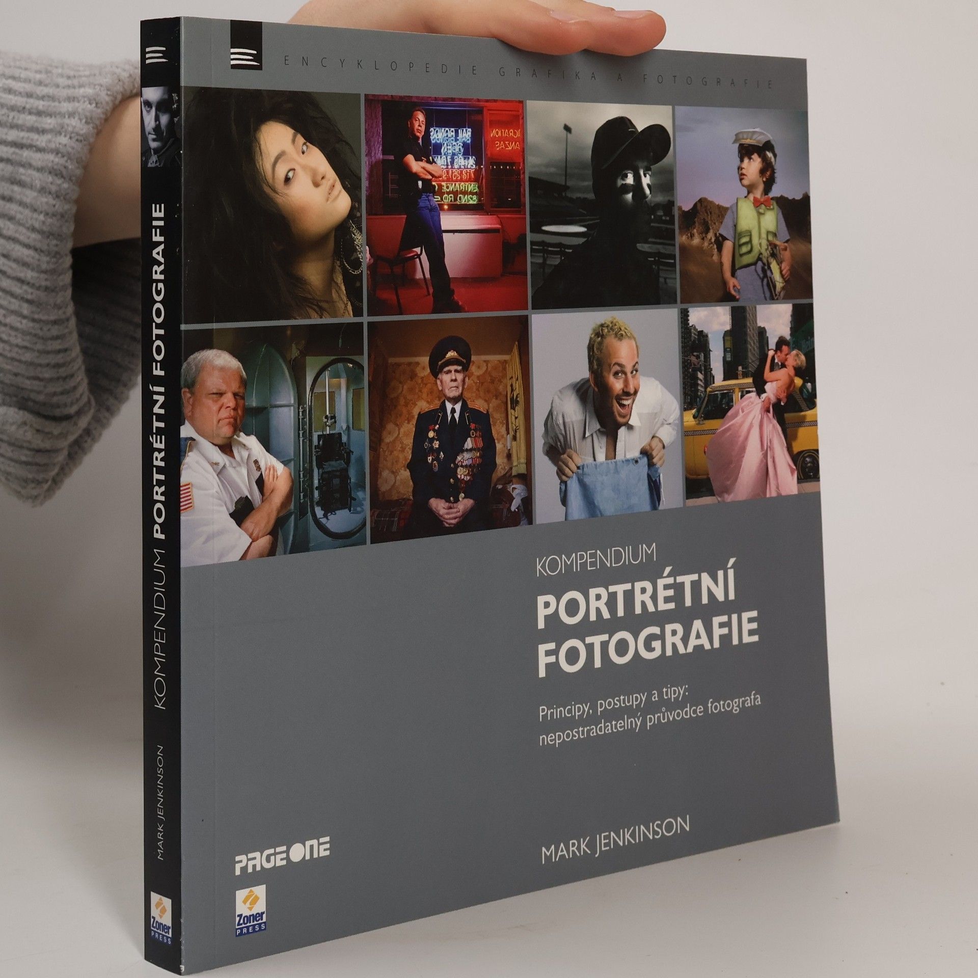 Mark Jenkinson Kompendium portrétní fotografie