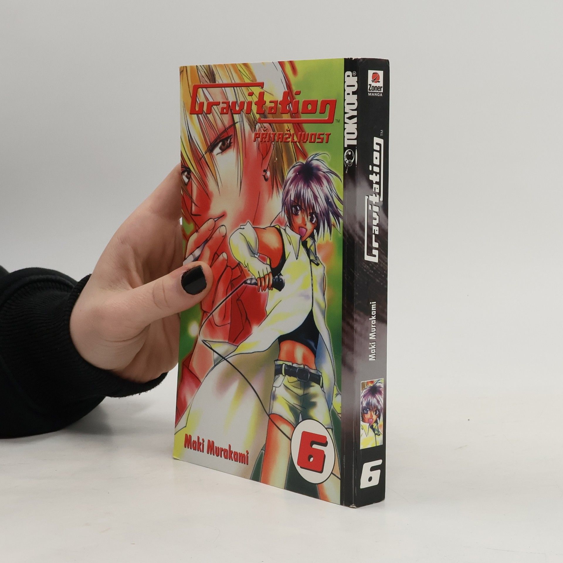 Maki Murakami Gravitation - Přitažlivost. Svazek 6