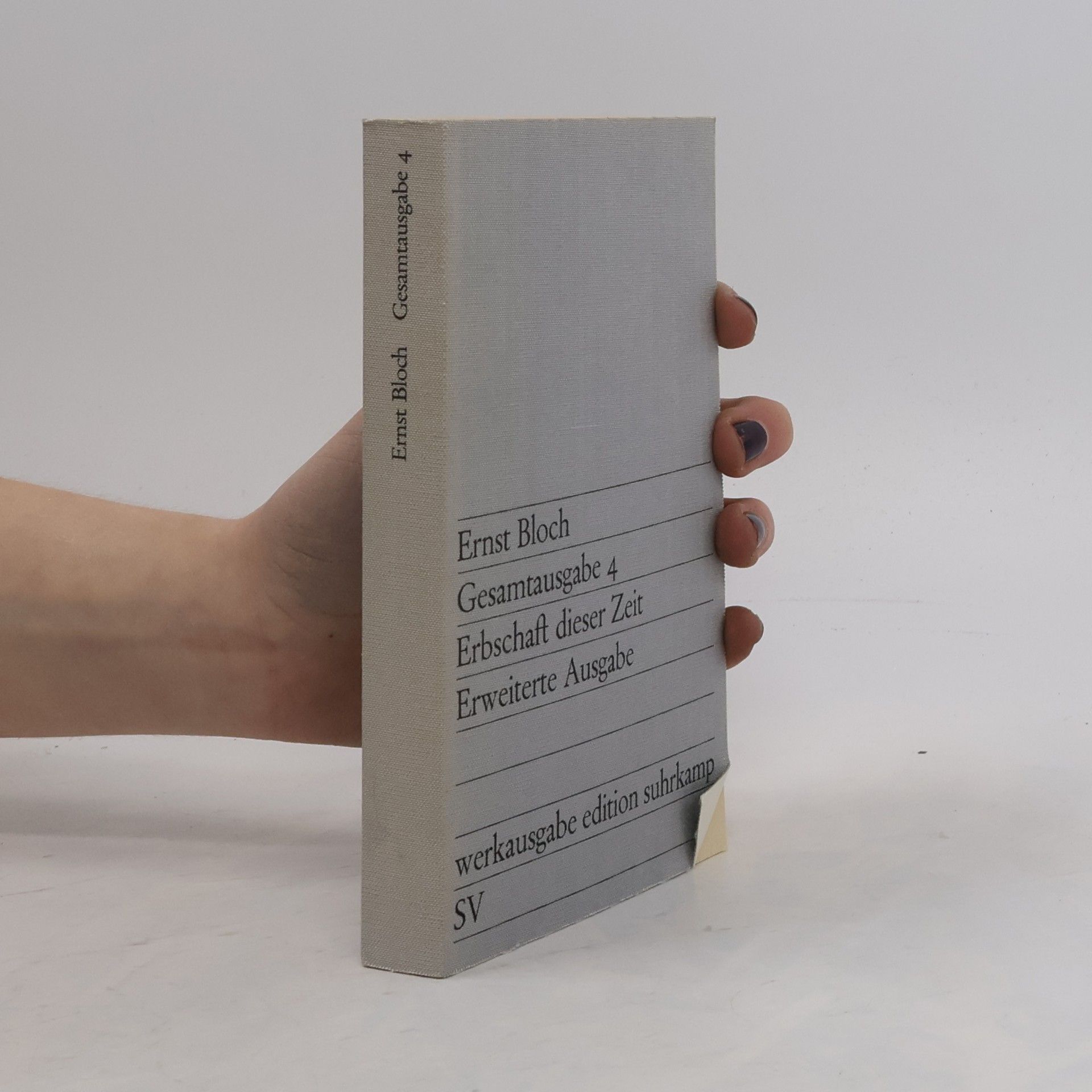 Ernst Bloch Gesamtausgabe 4