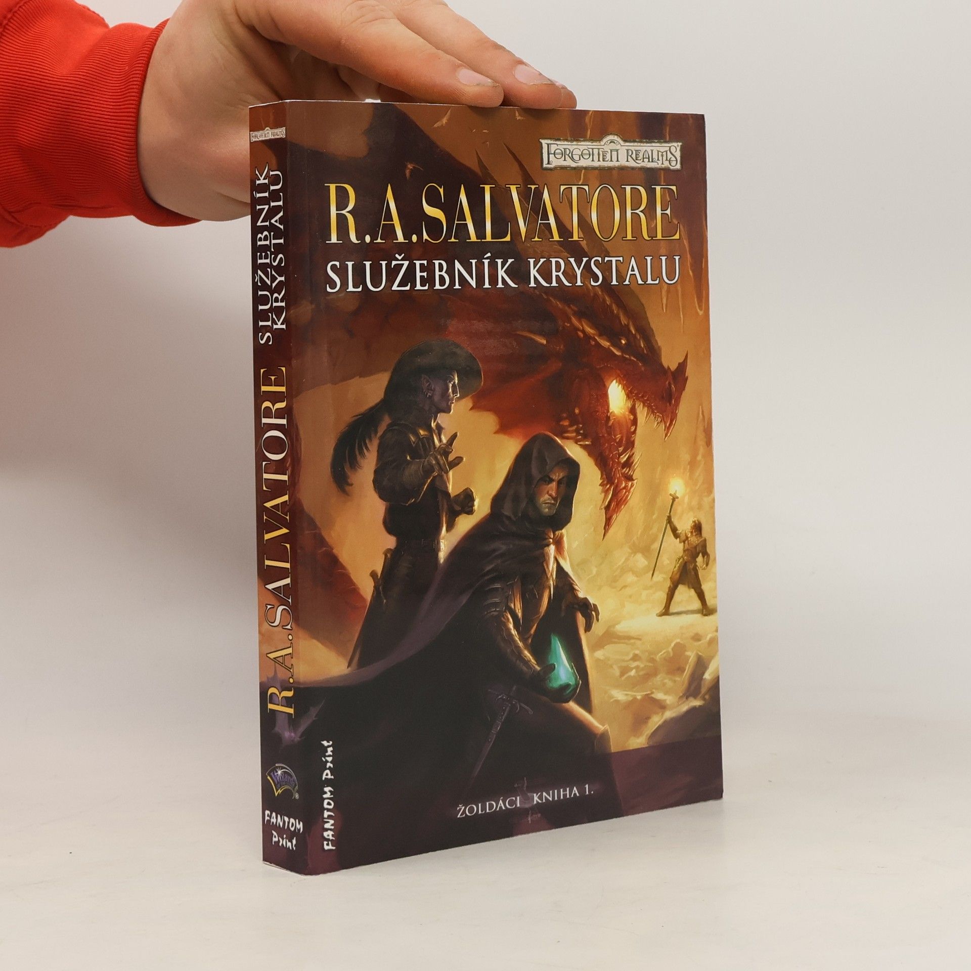 R. A. Salvatore Žoldáci. Služebník krystalu. 1. díl.
