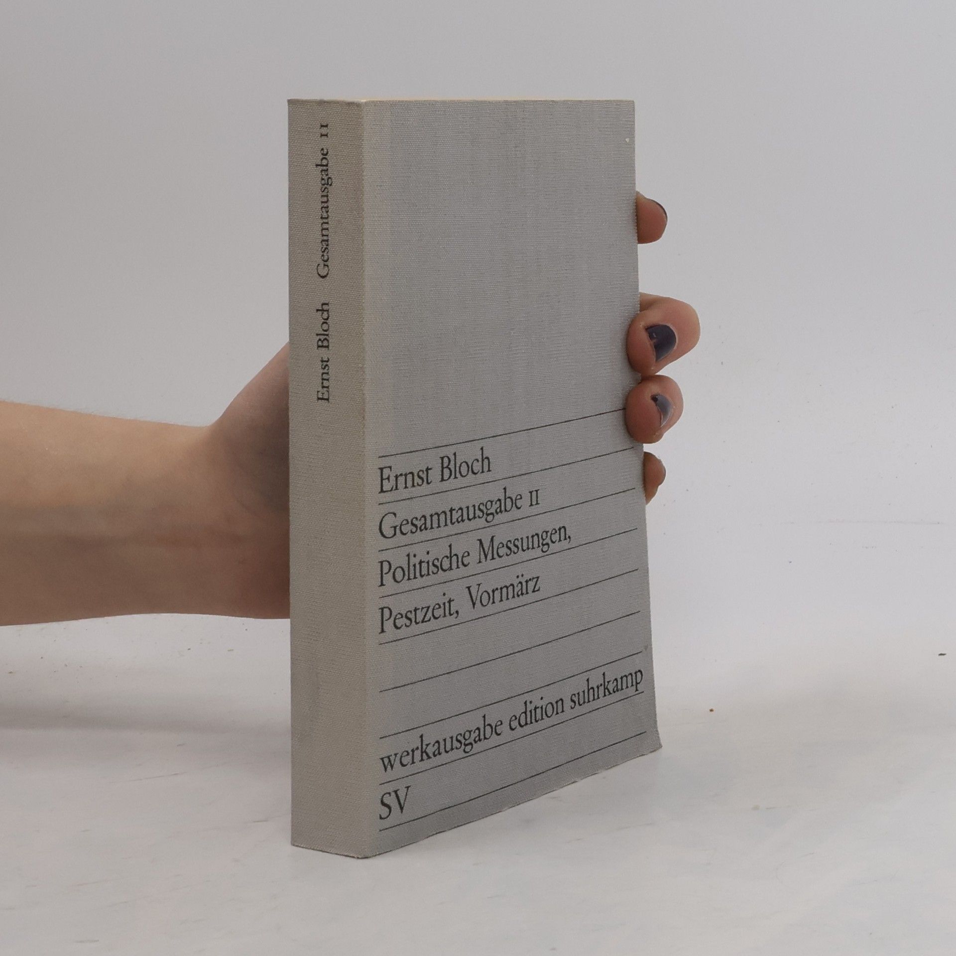 Ernst Bloch Gesamtausgabe II