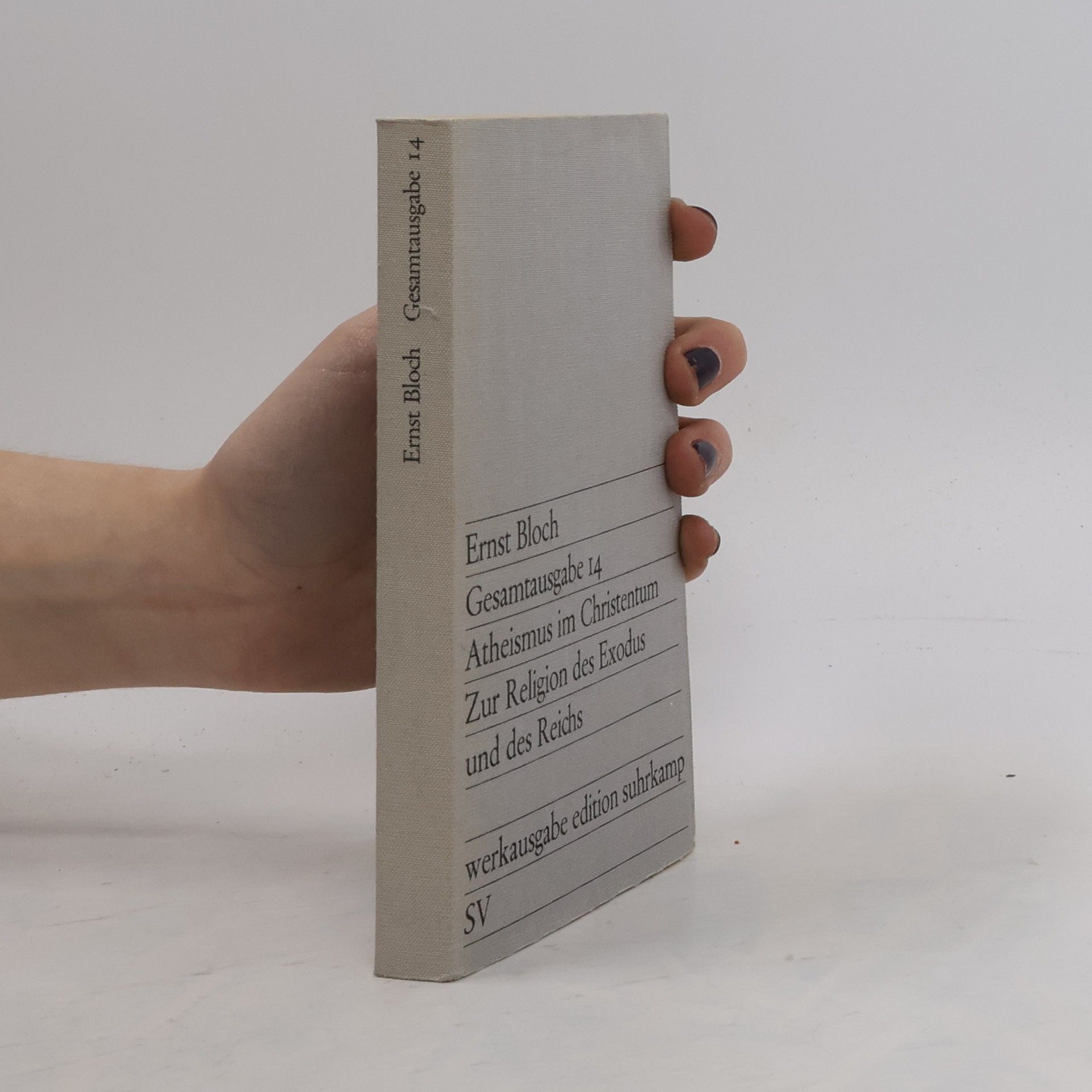 Ernst Bloch Gesamtausgabe 14