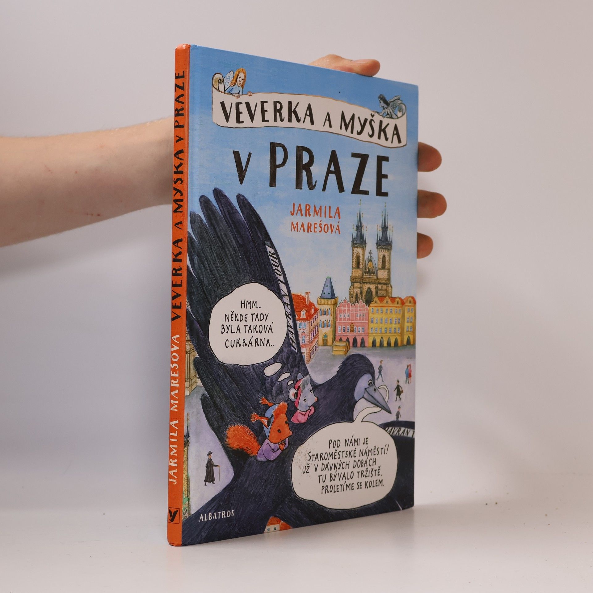 Veverka a Myška v Praze