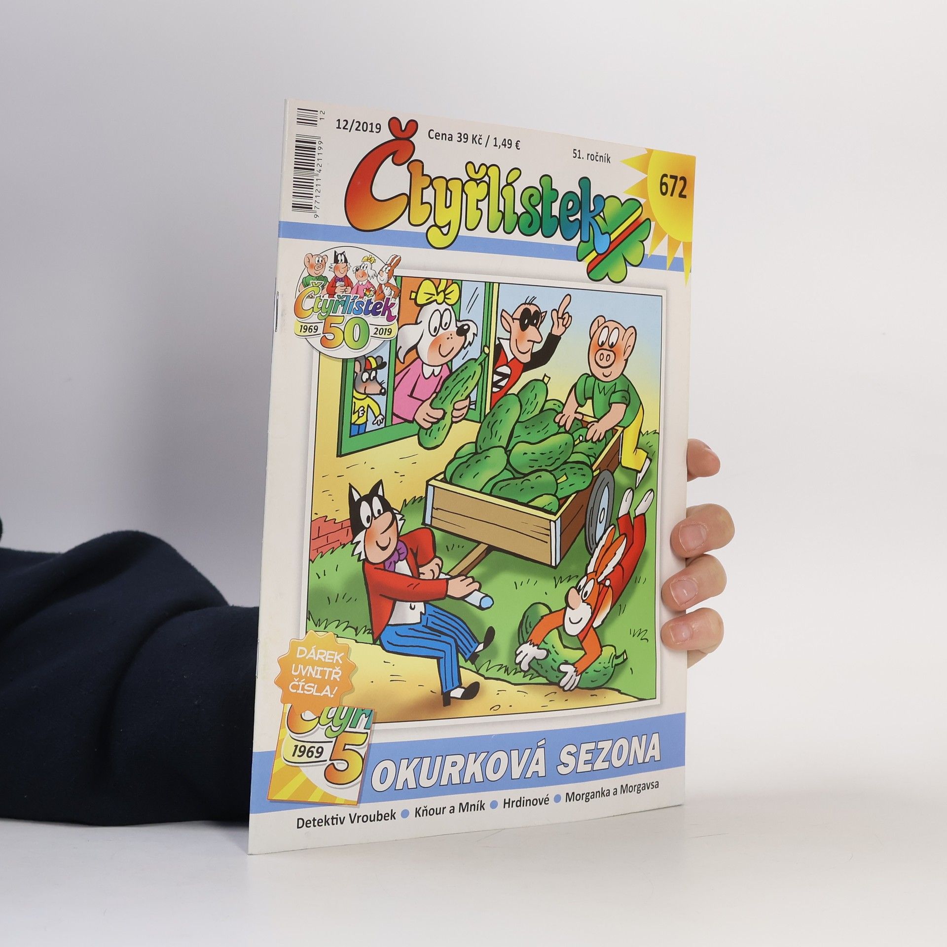 Various authors Čtyřlístek 672. Okurková sezóna 12/2019