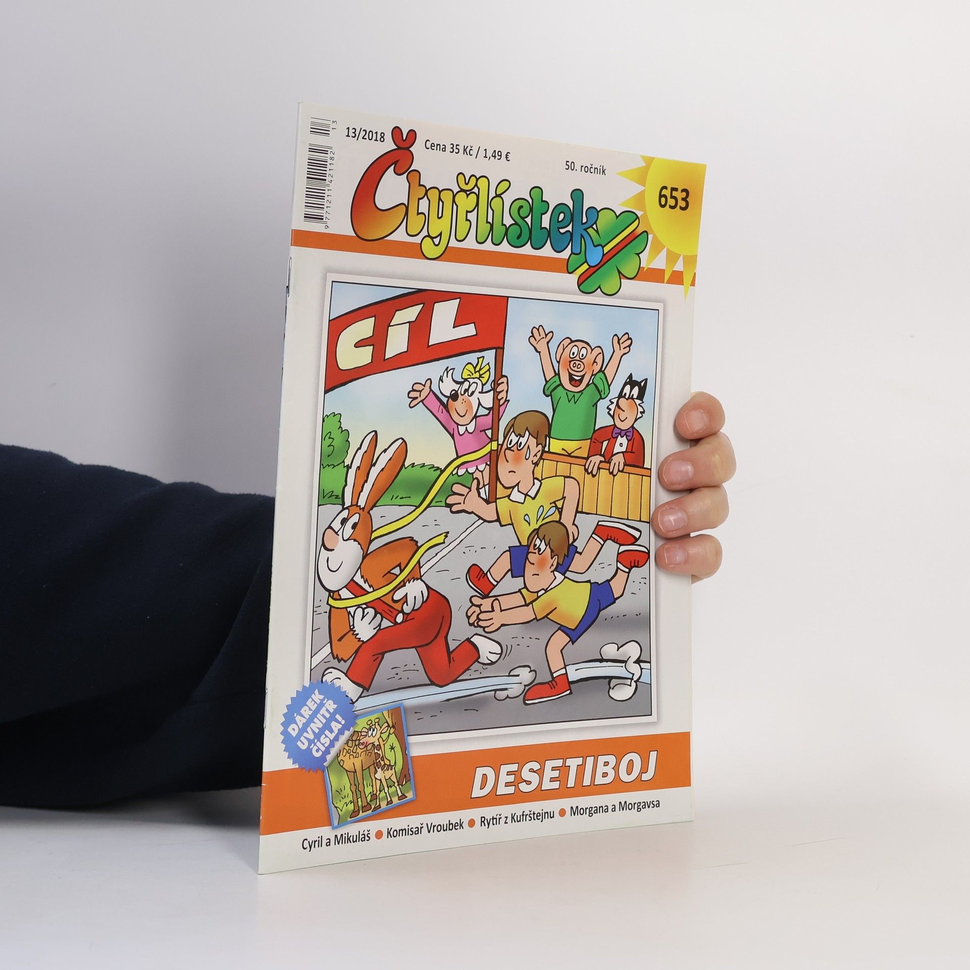 Jaroslav Němeček Čtyřlístek 653. 13/2018