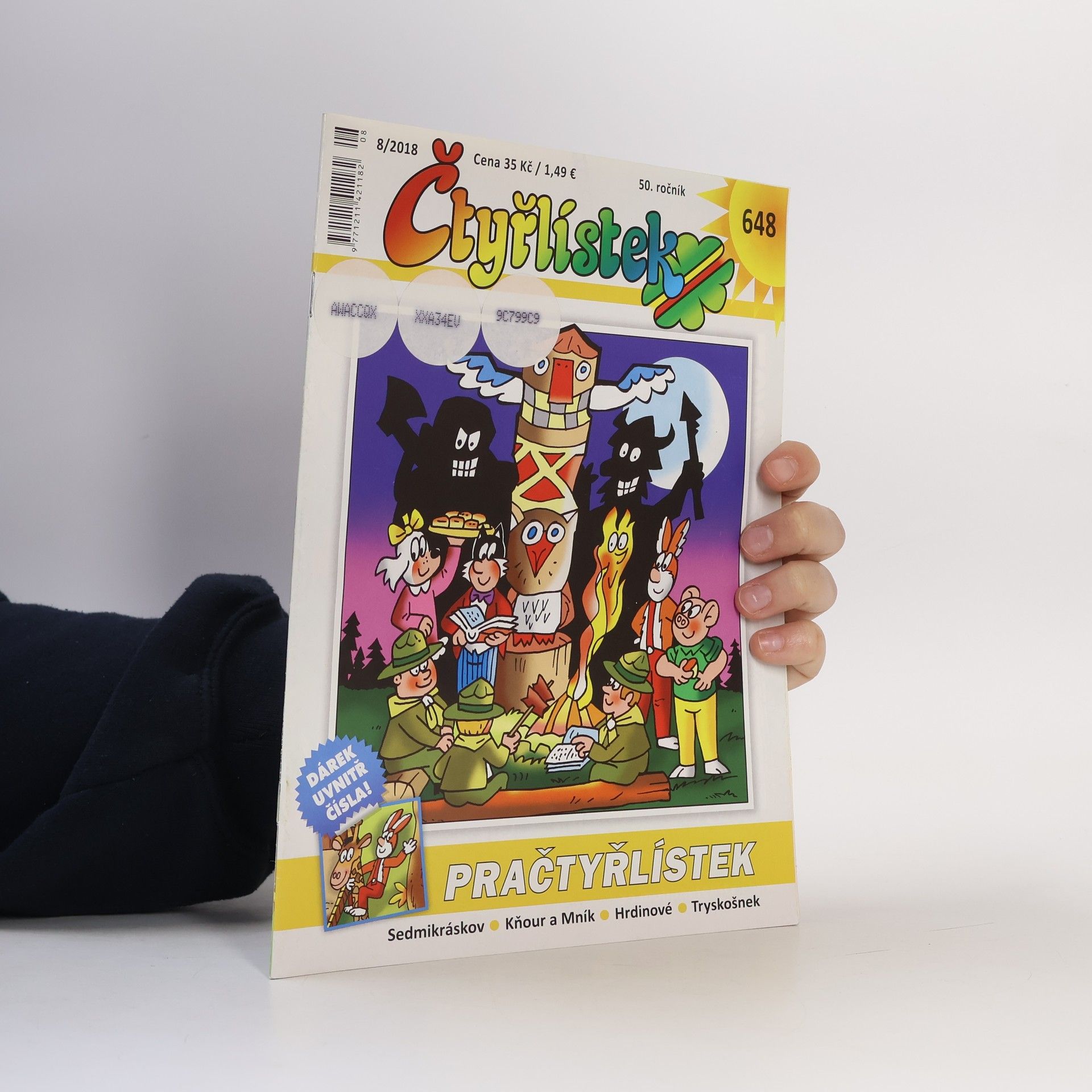 Various authors Čtyřlístek 648. 8/2018