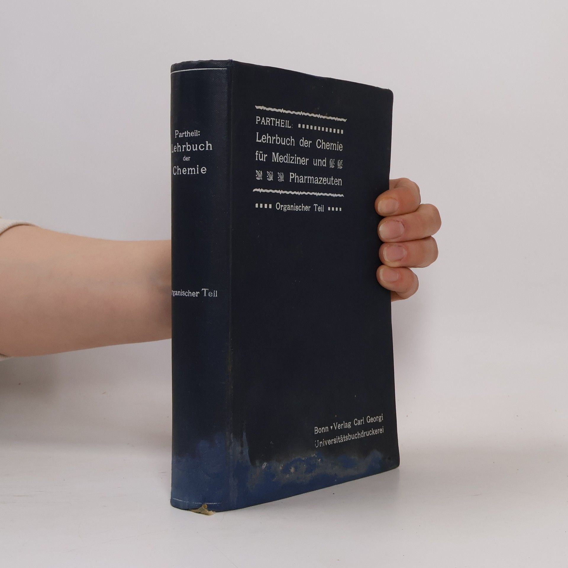 Alfred Partheil Kurzgefasstes Lehrbuch der Chemie für Mediziner und Pharmazeuten