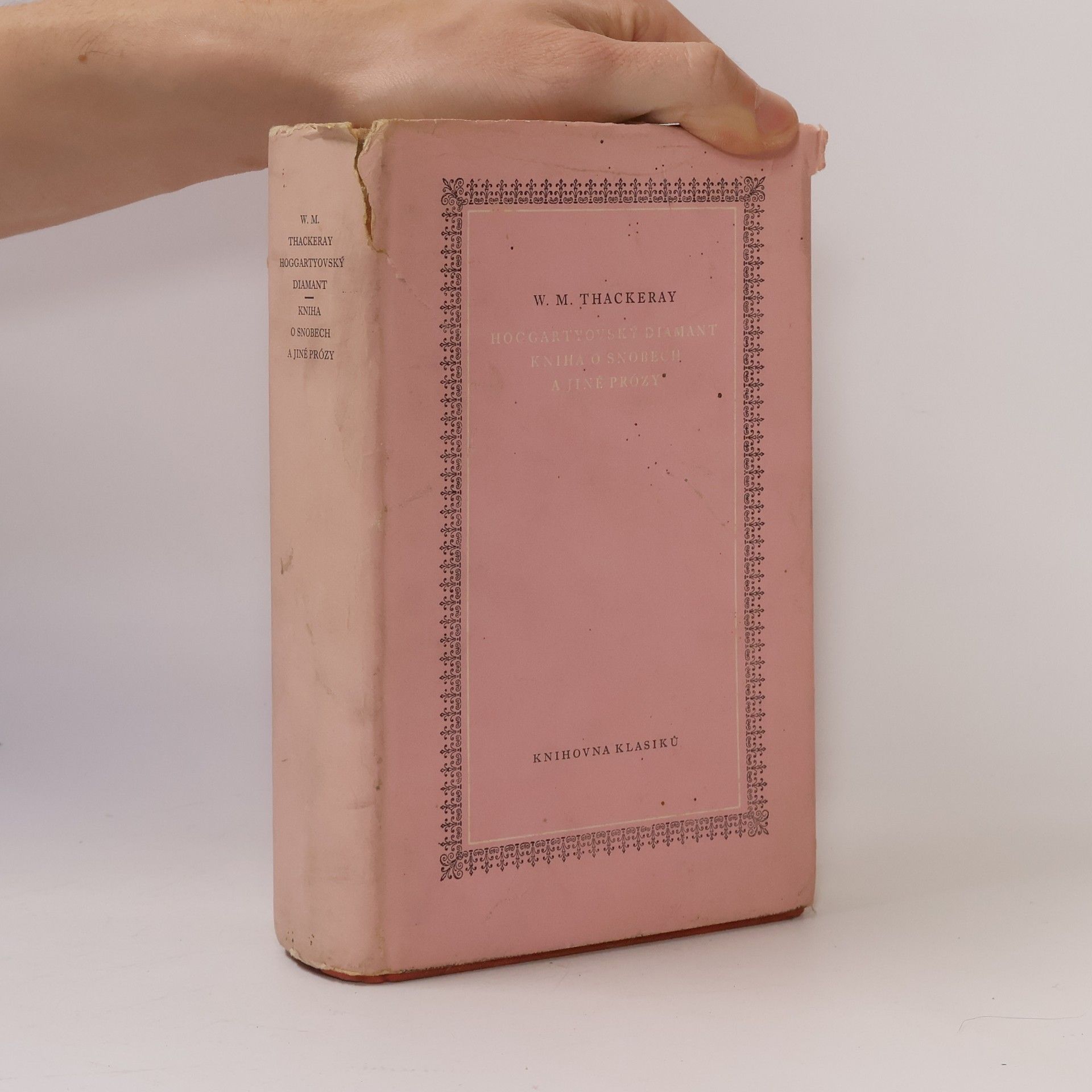 William Makepeace Thackeray Hoggartyovský diamant, kniha o snobech a jiné prózy