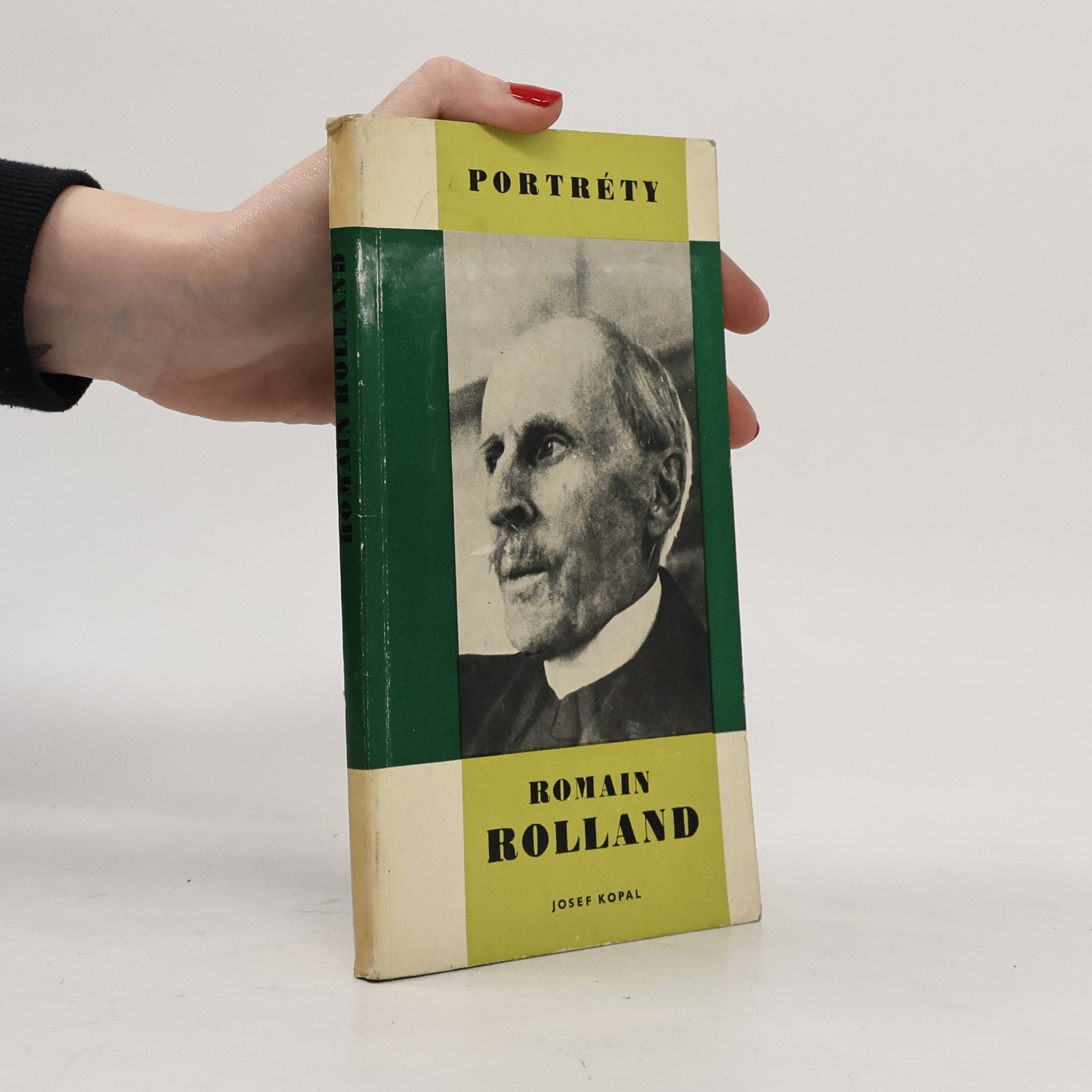 Josef Kopal Portréty. Romain Rolland