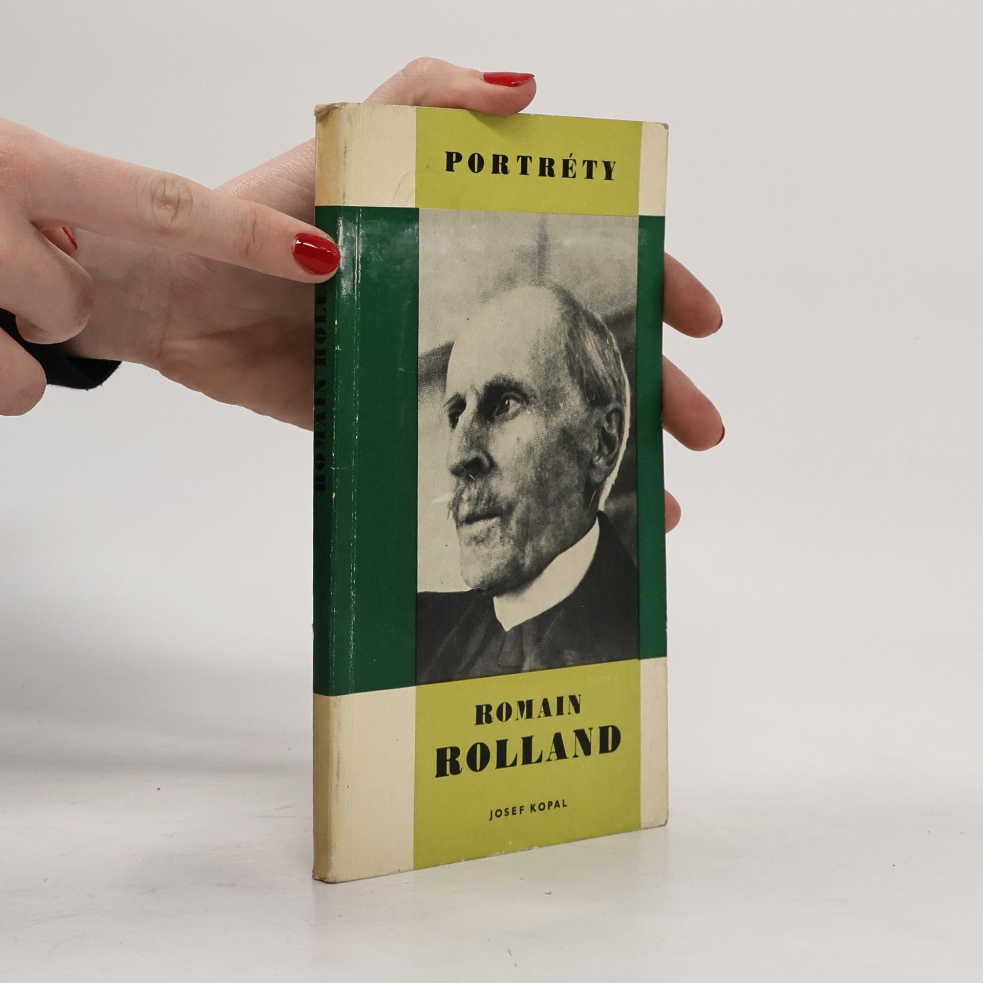 Josef Kopal Portréty. Romain Rolland