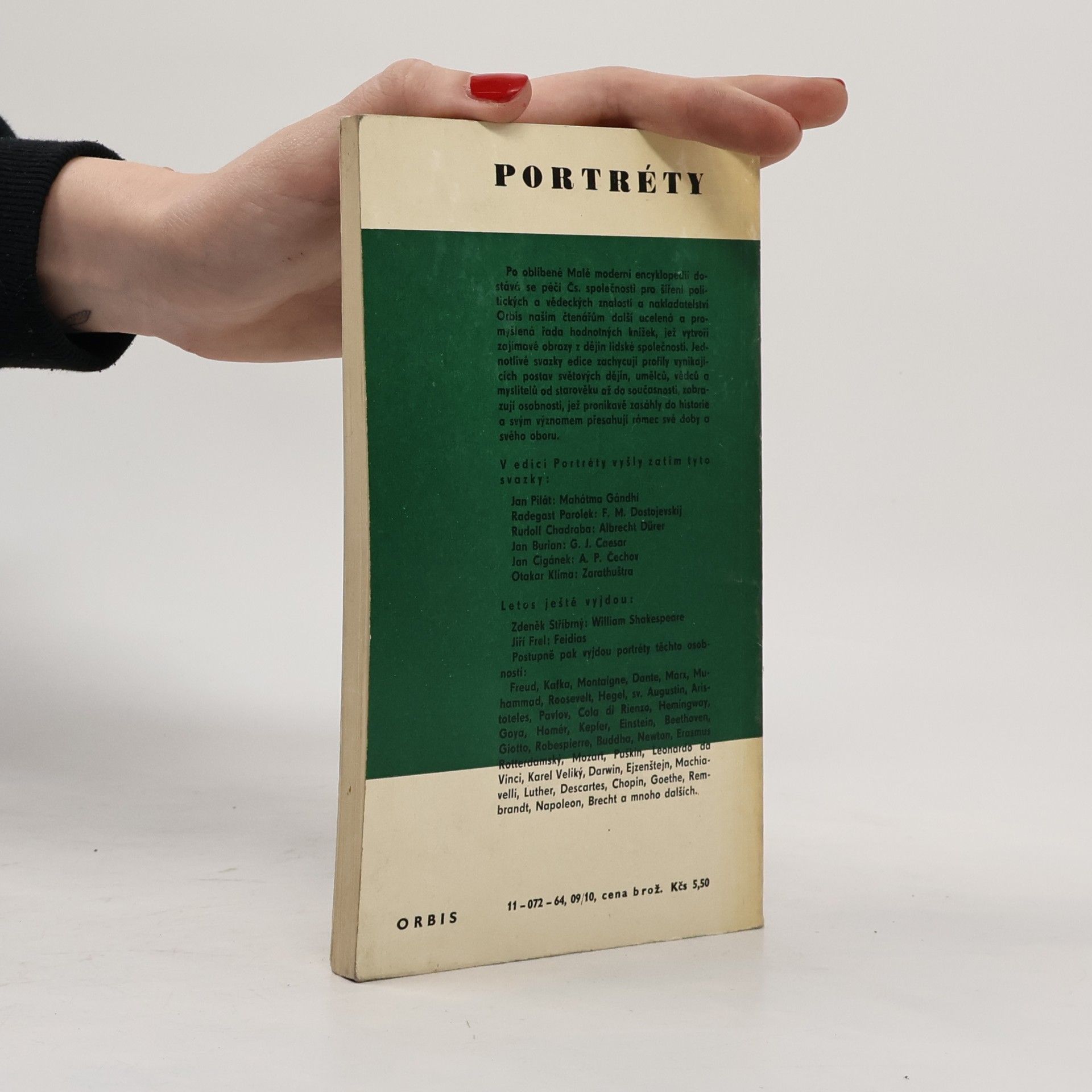 Josef Kopal Portréty. Romain Rolland
