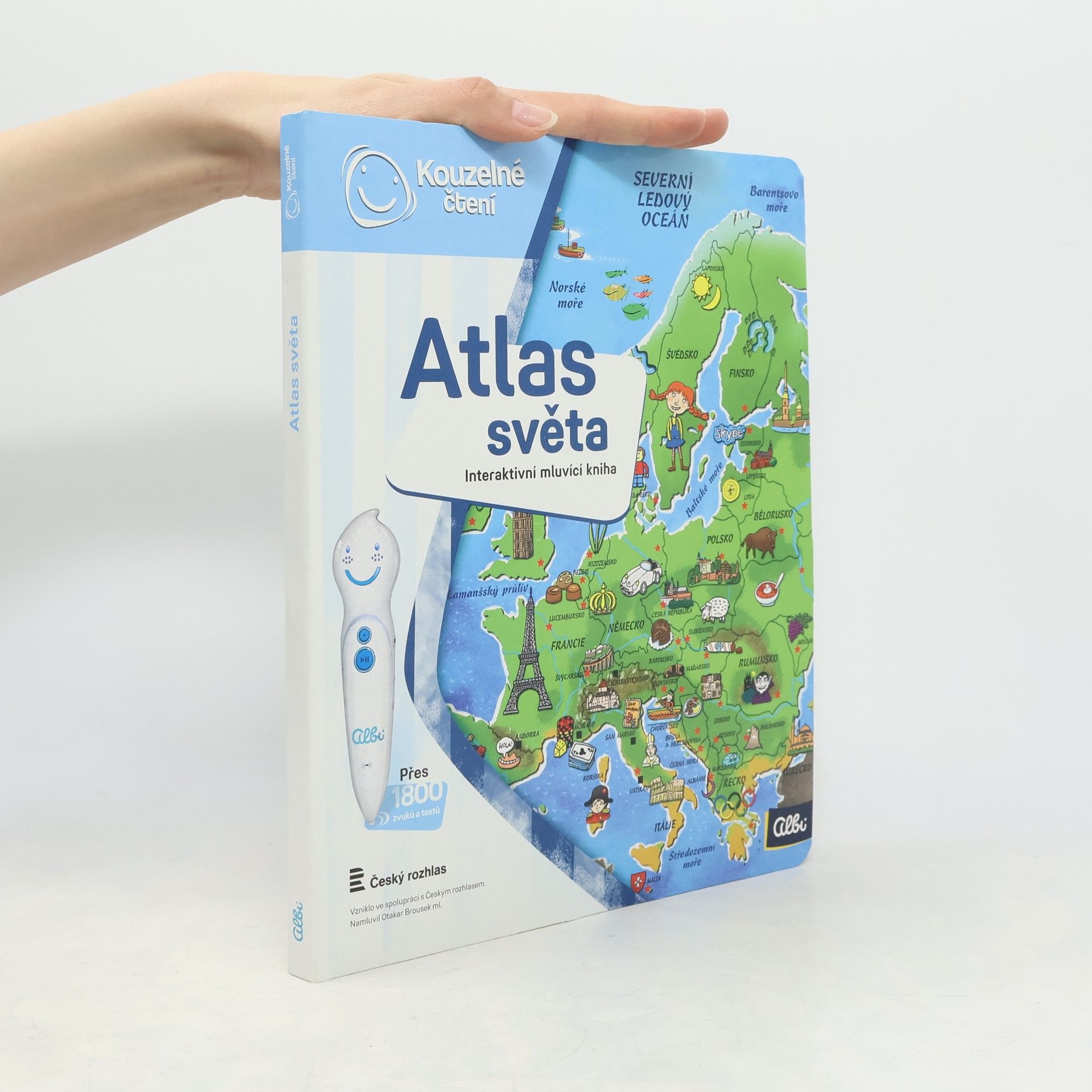 Atlas světa. Interaktivní mluvící kniha