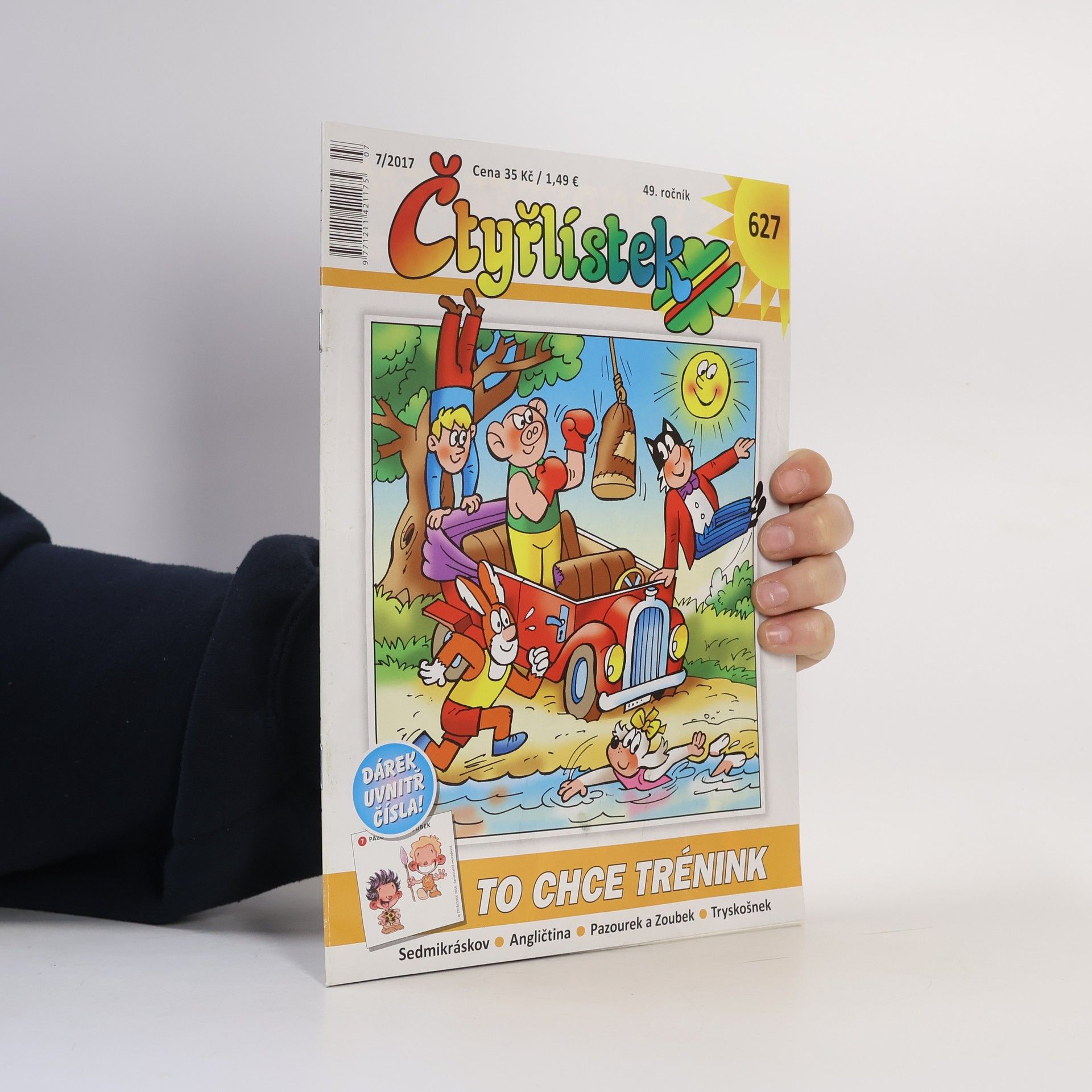 Collectif d'auteurs Čtyřlístek 627. 7/2017