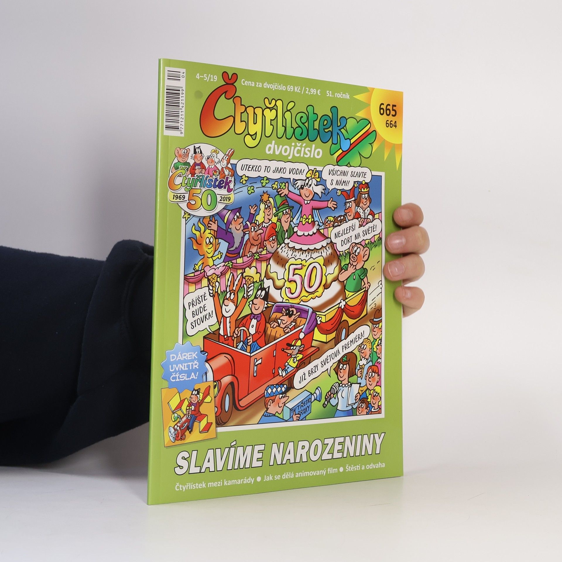 Jaroslav Němeček Čtyřlístek dvojčíslo 4-5/2019