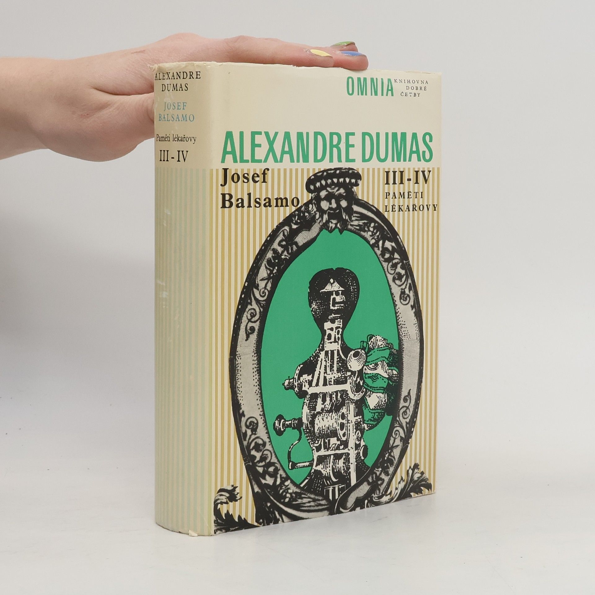 Alexandre Dumas der Ältere Josef Balsamo III-IV. Paměti lékařovi