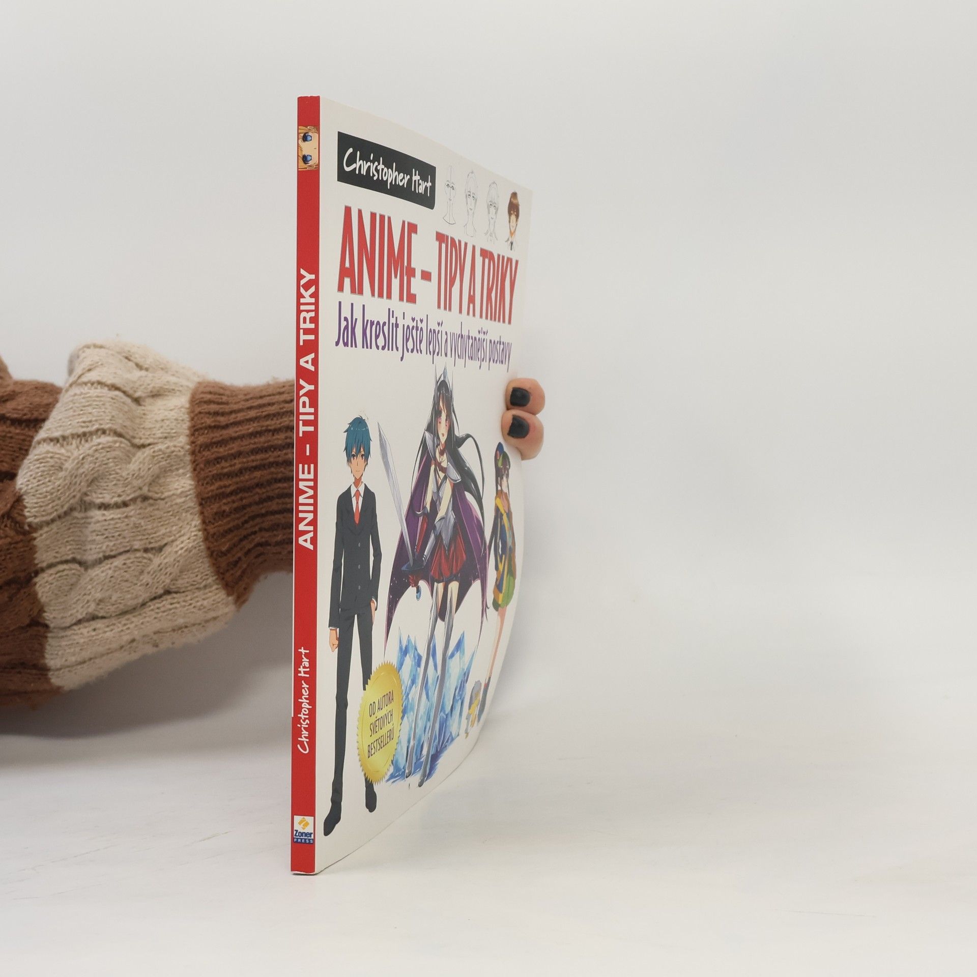 Christopher Hart Anime - tipy a triky Jak kreslit ještě lepší a vychytanější postavy