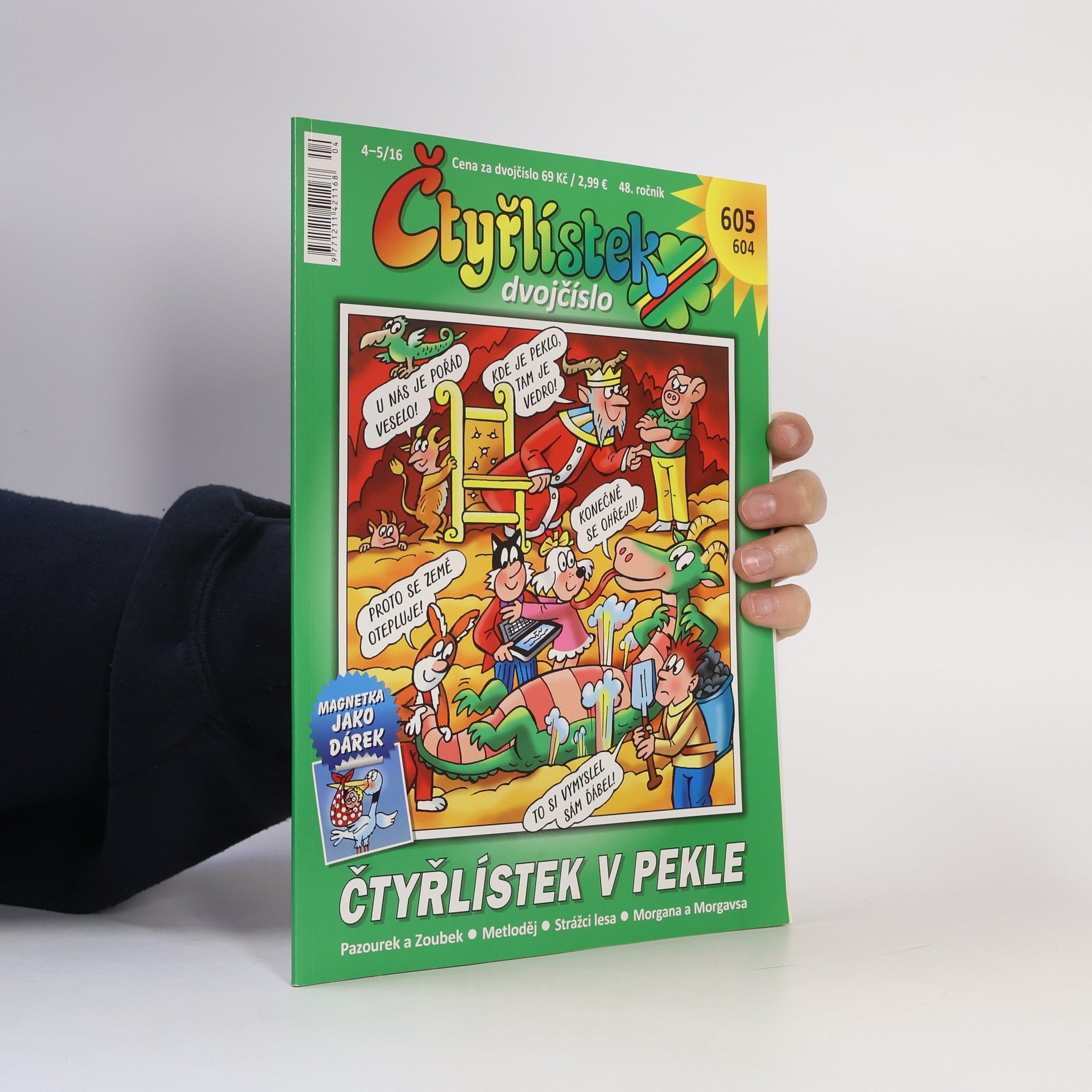 Autorenkollektiv Čtyřlístek dvojčíslo 604-605. 4-5/16
