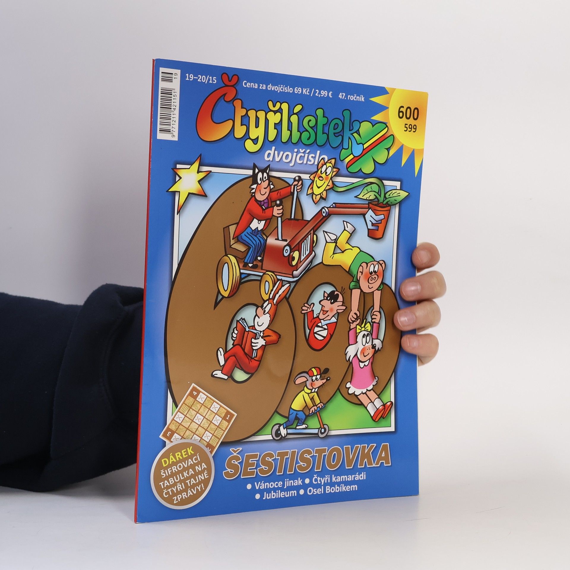 Various authors Čtyřlístek dvojčíslo 19-20/15