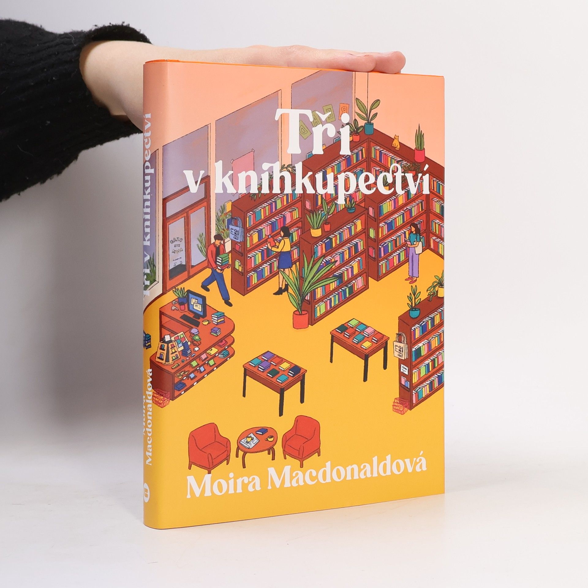 Moira McDonald Tři v knihkupectví