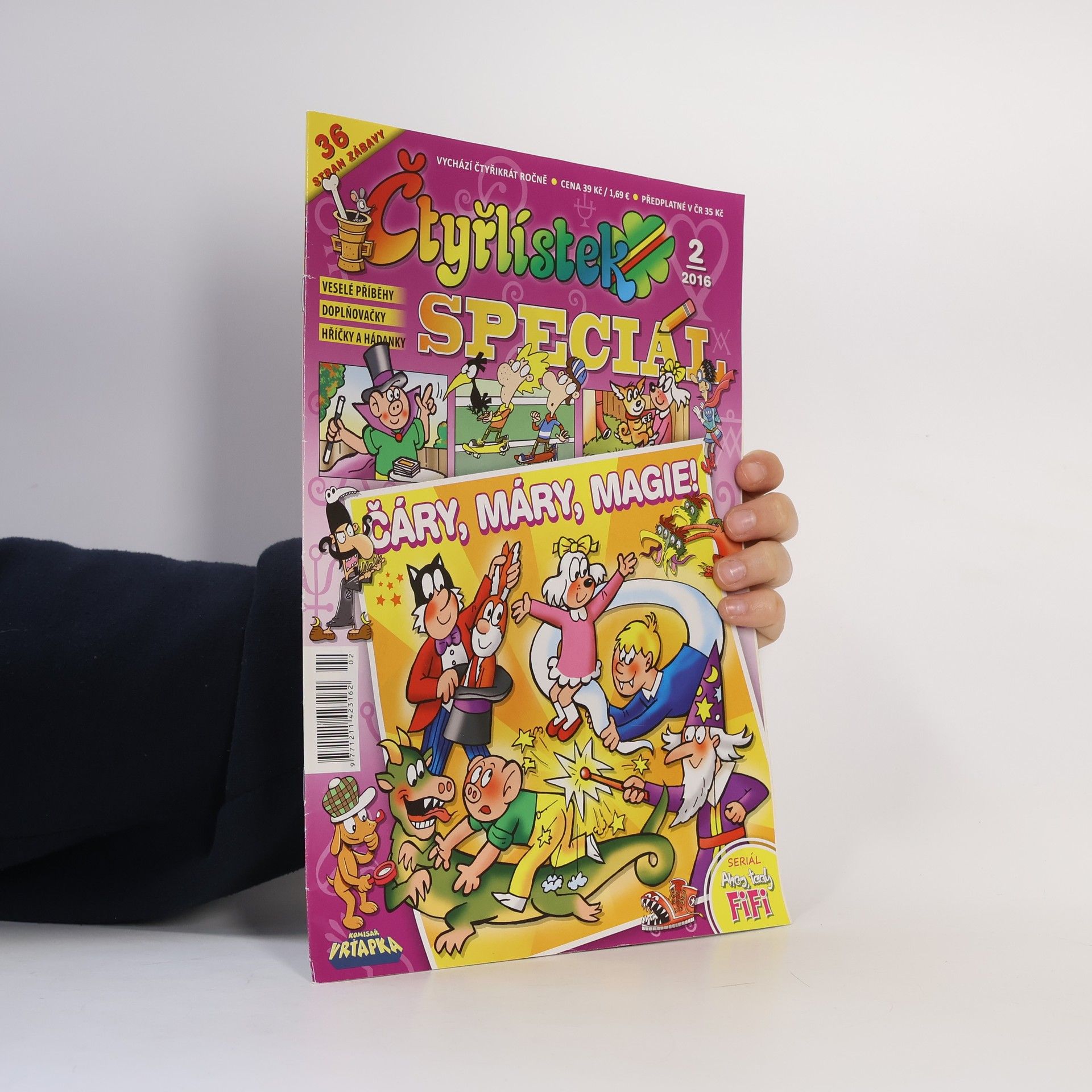 Collectif d'auteurs Čtyřlístek speciál. Čáry, máry, magie! 2/2016