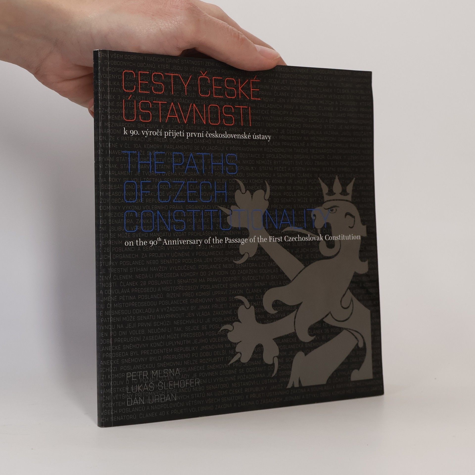 Lukáš Šlehofer Cesty české ústavnosti