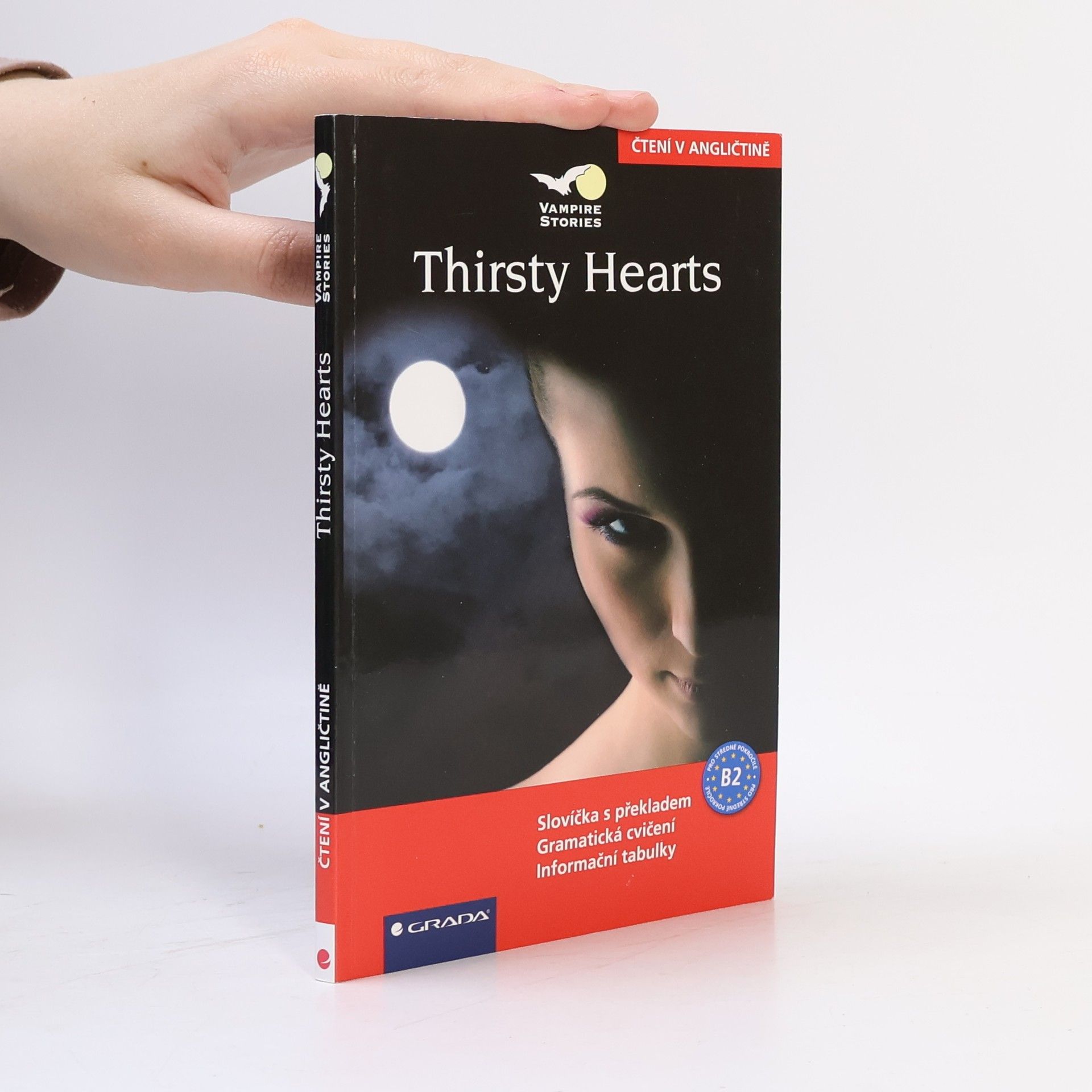 Julia Ross Thirsty Hearts (slovíčka s překladem, gramatická cvičení a informační tabulky)