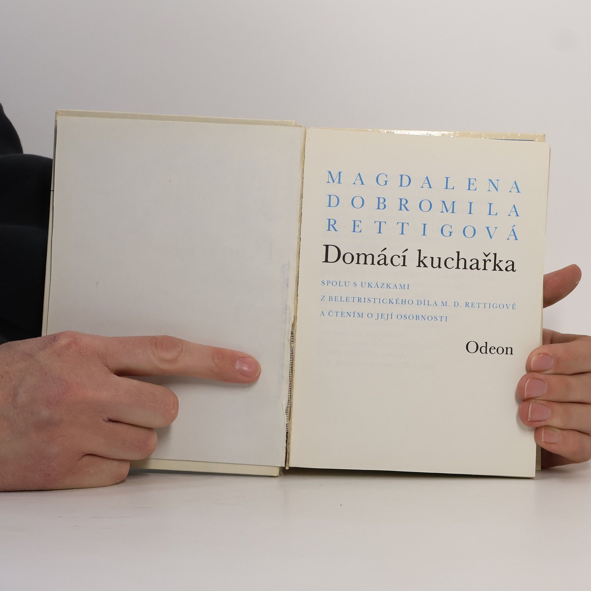 Magdalena Dobromila Rettigová Domácí kuchařka