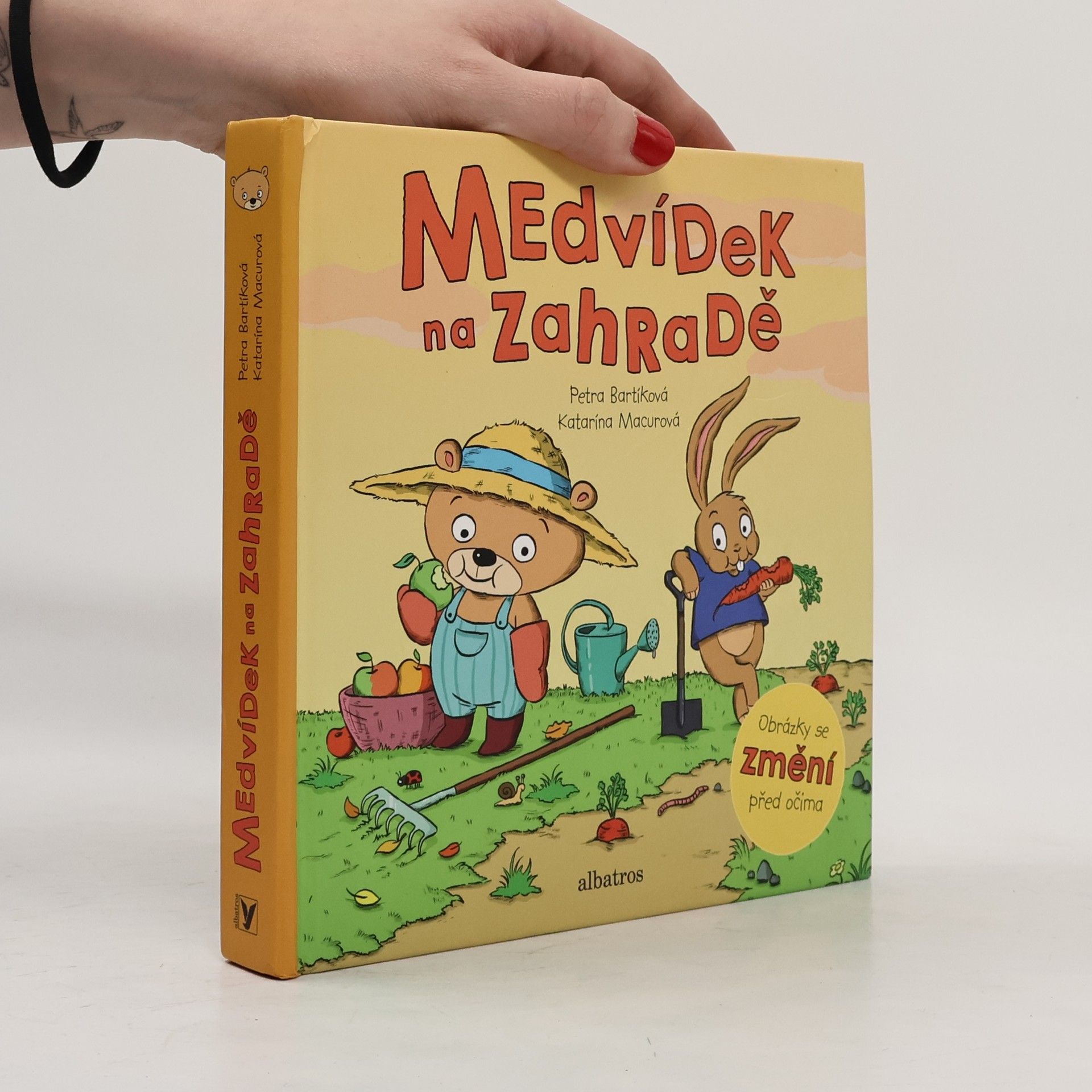 Katarína Macurová Medvídek na zahradě