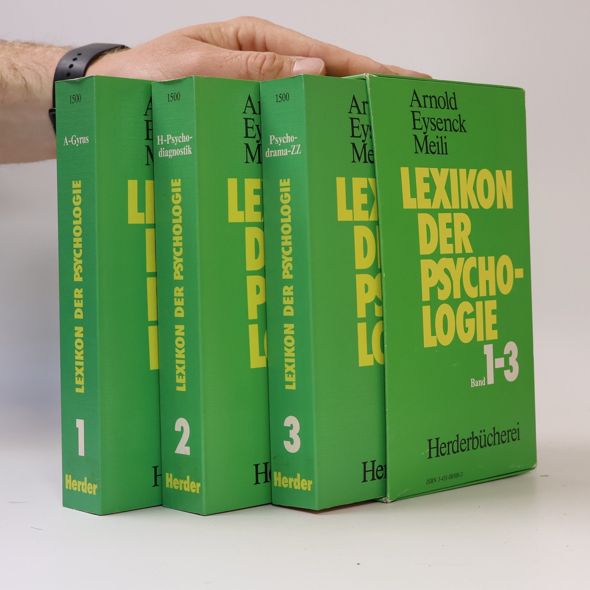 Various authors Lexikon der Psychologie. Band 1-3