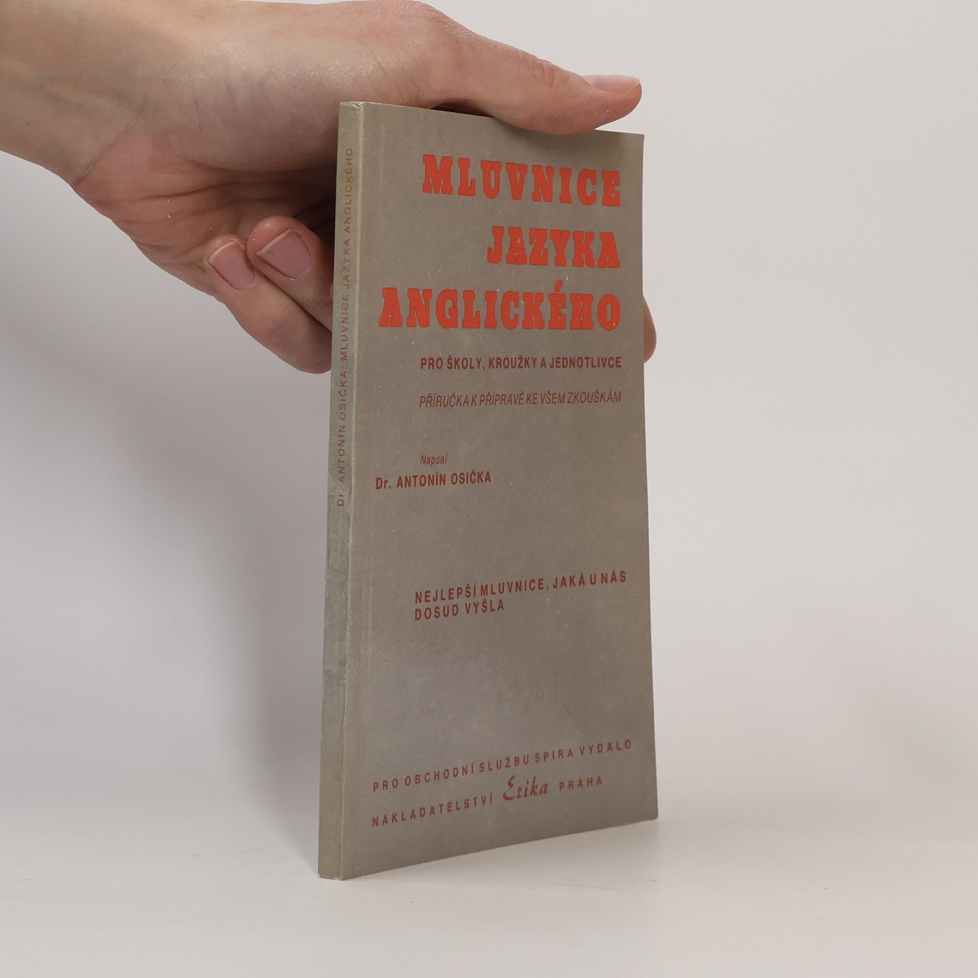 Spira Mluvnice jazyka anglického : pro školy, kroužky a jednotlivce