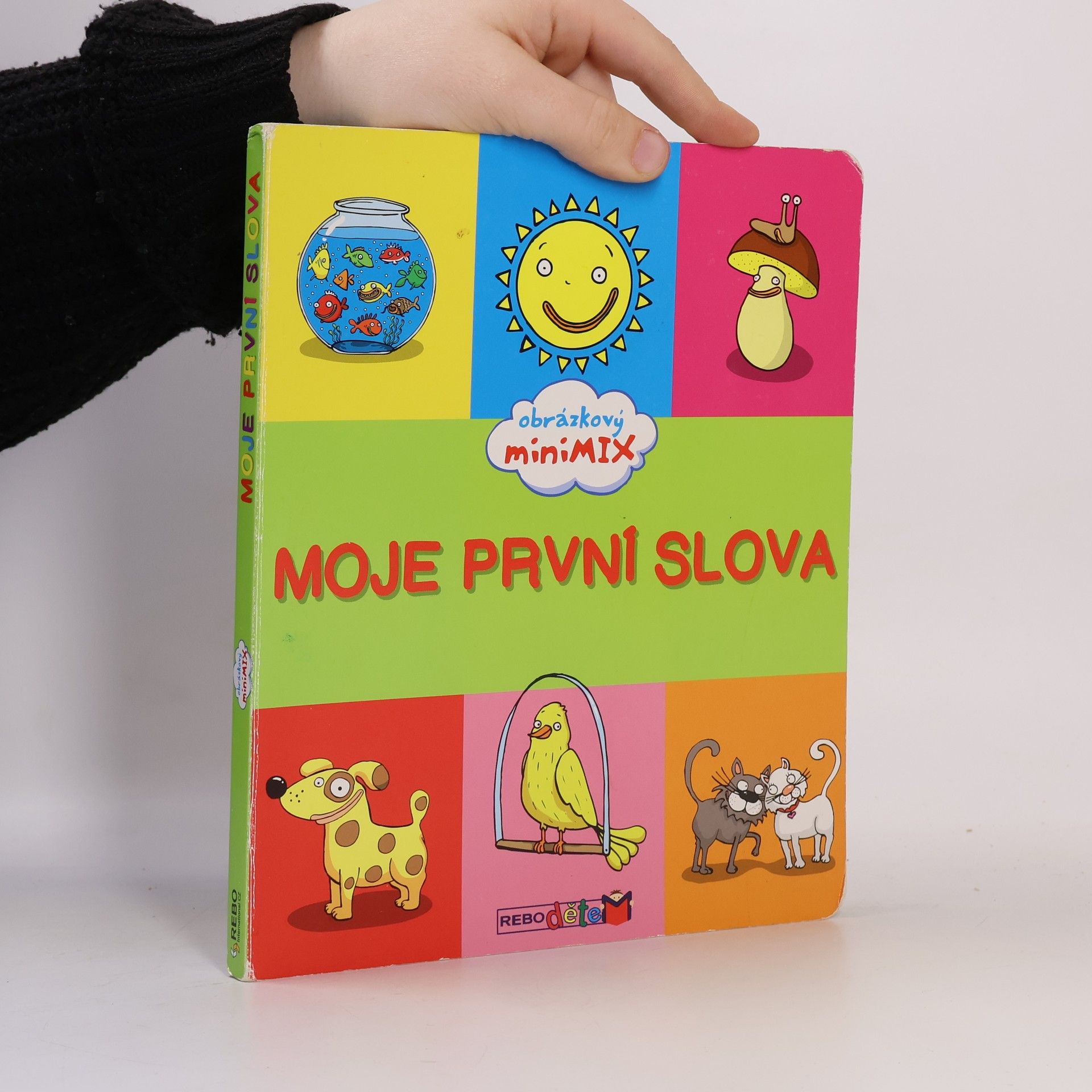 Kolektiv autorů Moje první slova - Obrázkový miniMIX