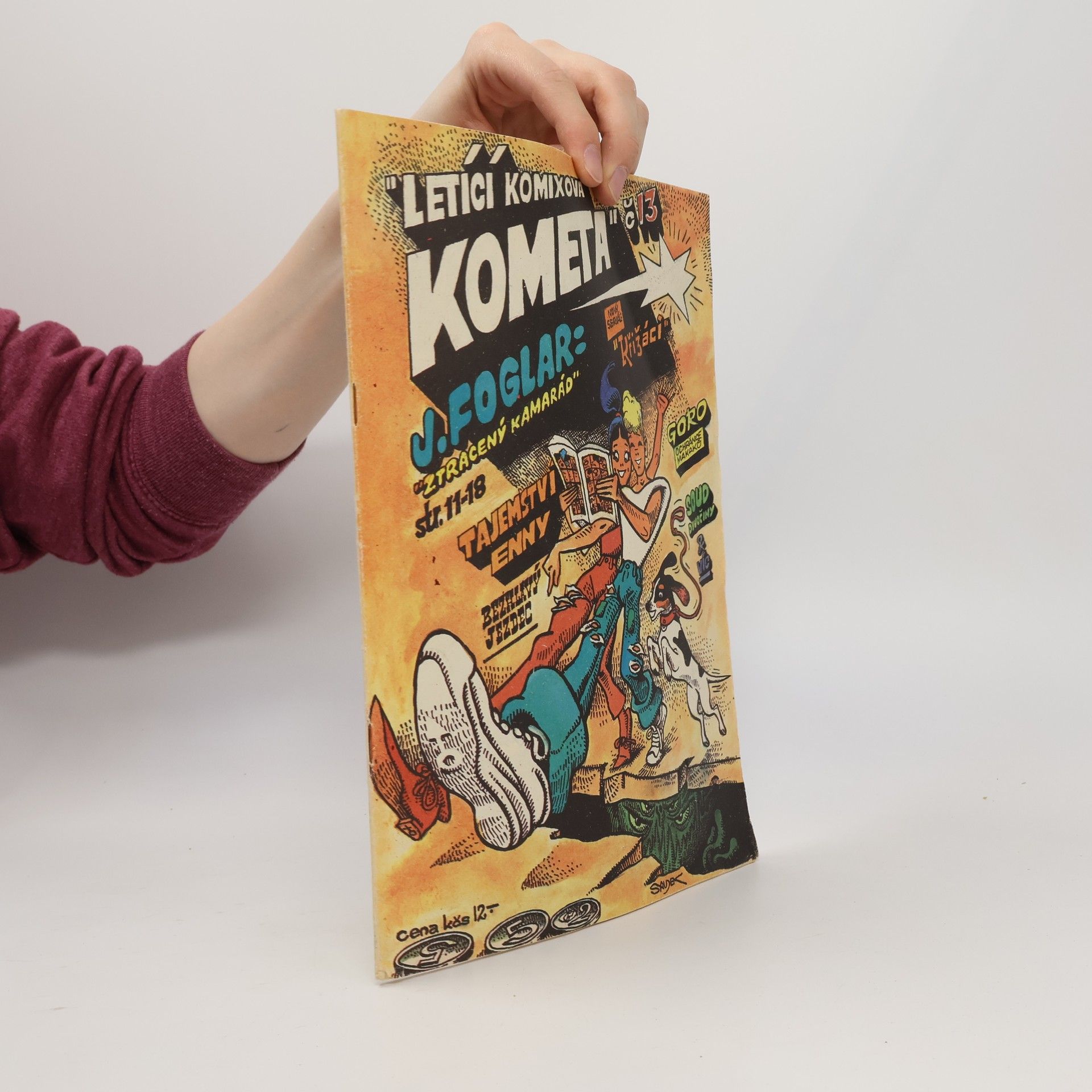 Kája Saudek Letící komixová kometa 13