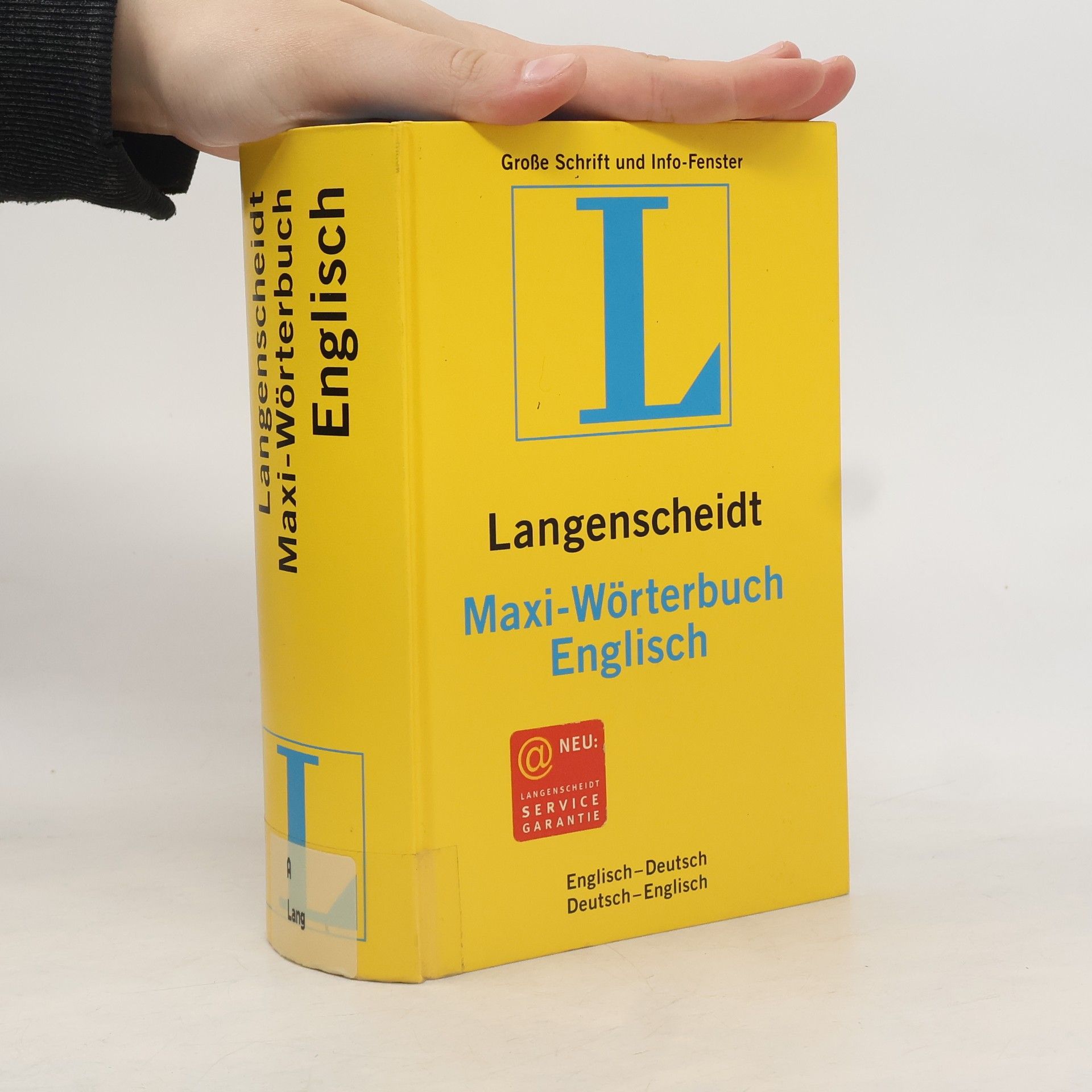 Wolfgang Walther Langenscheidts Maxi-Wörterbuch Englisch