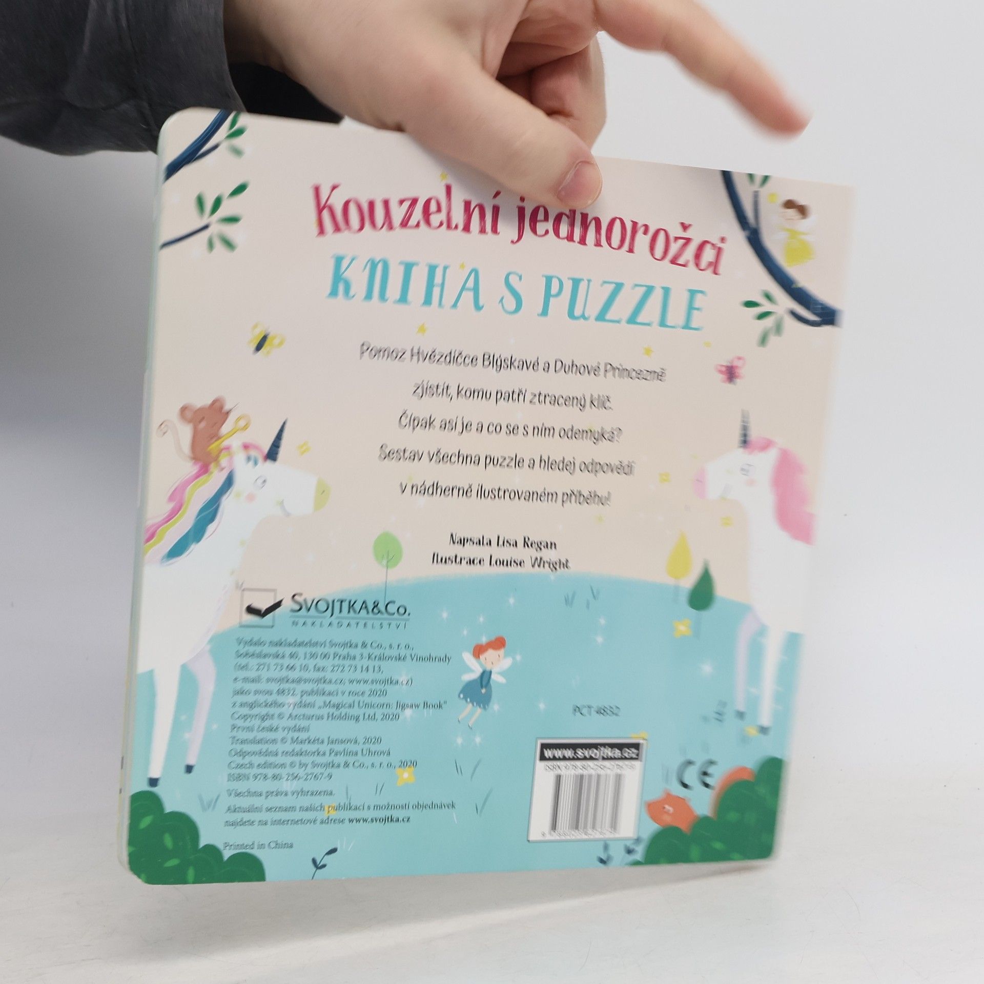 Louise Wright Kouzelní jednorožci - Kniha s puzzle