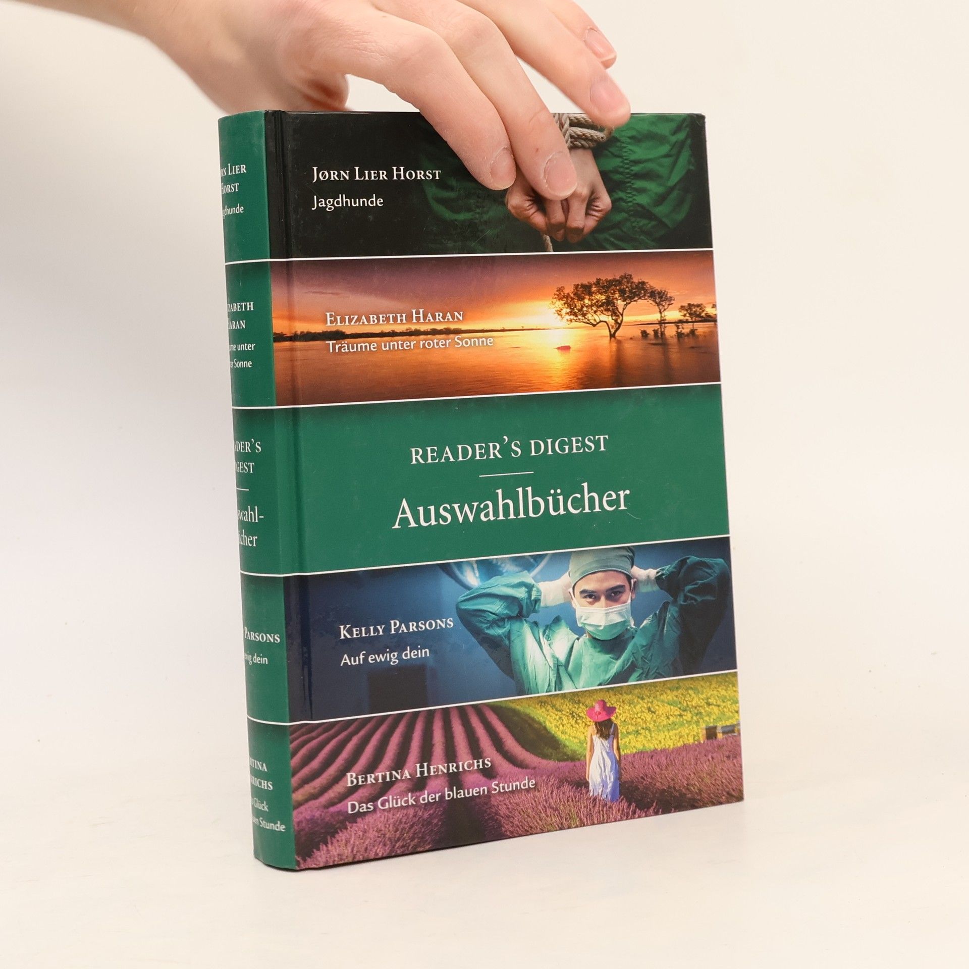 AA.VV. Reader's Digest Auswahlbücher: Jagdhunde. Träume unter roter Sonne. Auf ewig dein. Das Glück der blaeun Stunde.