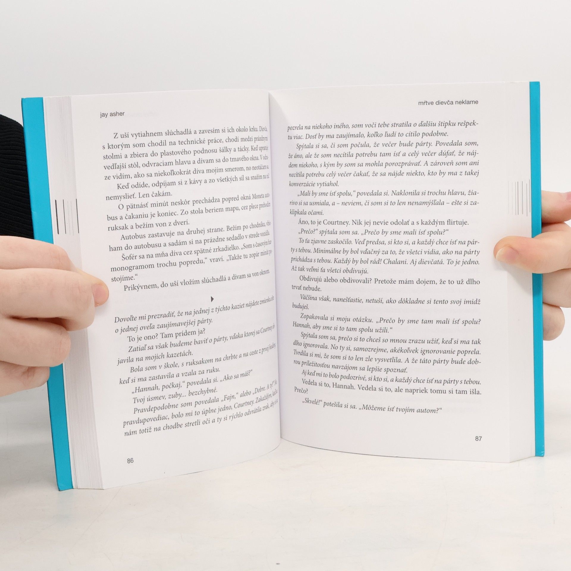 Jay Asher Mŕtve dievča neklame