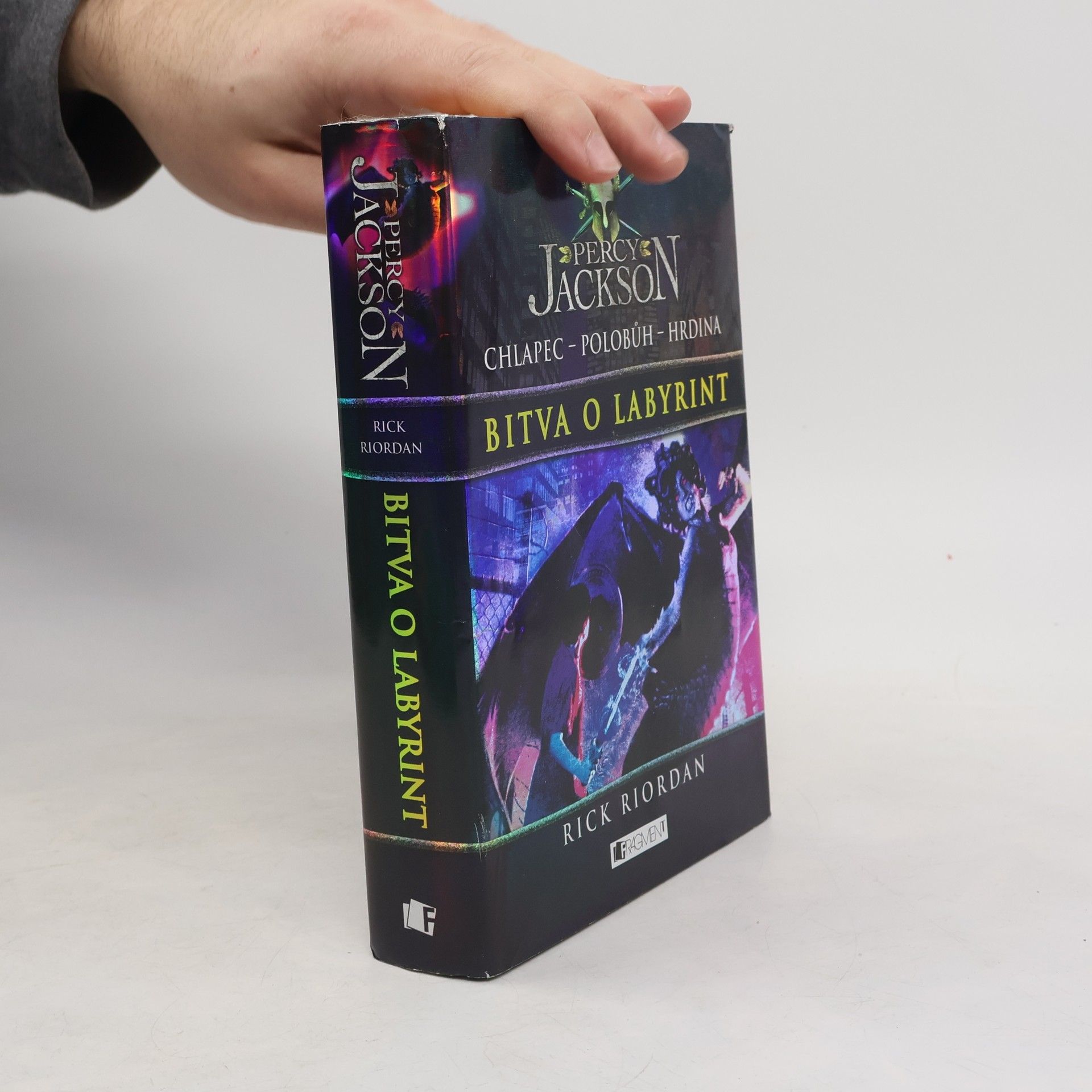 Rick Riordan Percy Jackson. Bitva o labyrint