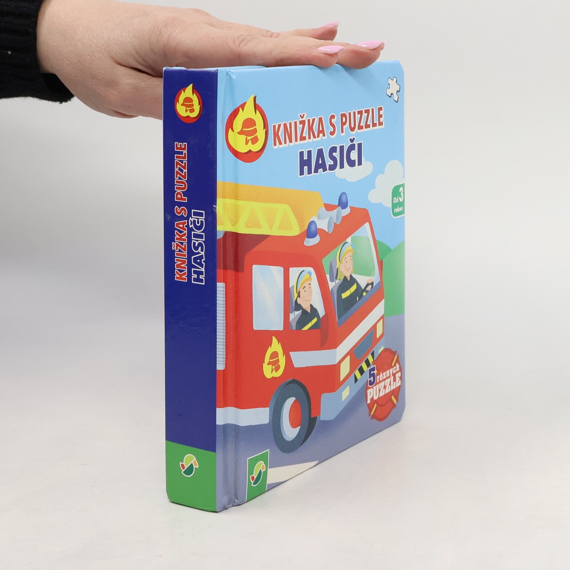 Carola von Kessel Hasiči. Knížka s puzzle