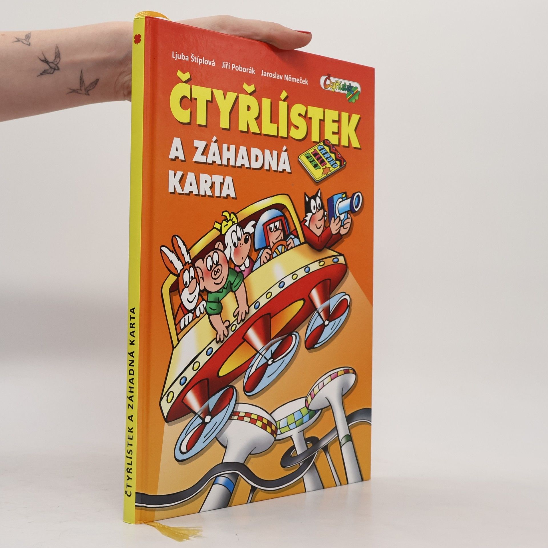 Ljuba Štíplová Čtyřlístek a záhadná karta