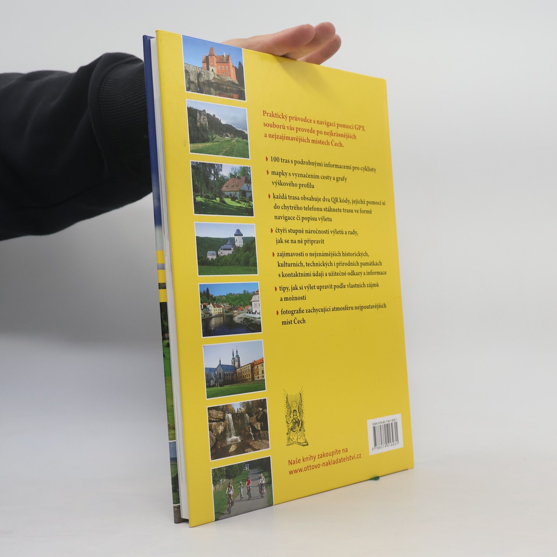 Ivo Paulík Nejkrásnější české cyklotrasy : 100 výletů na kolech : turistický průvodce s QR kódy