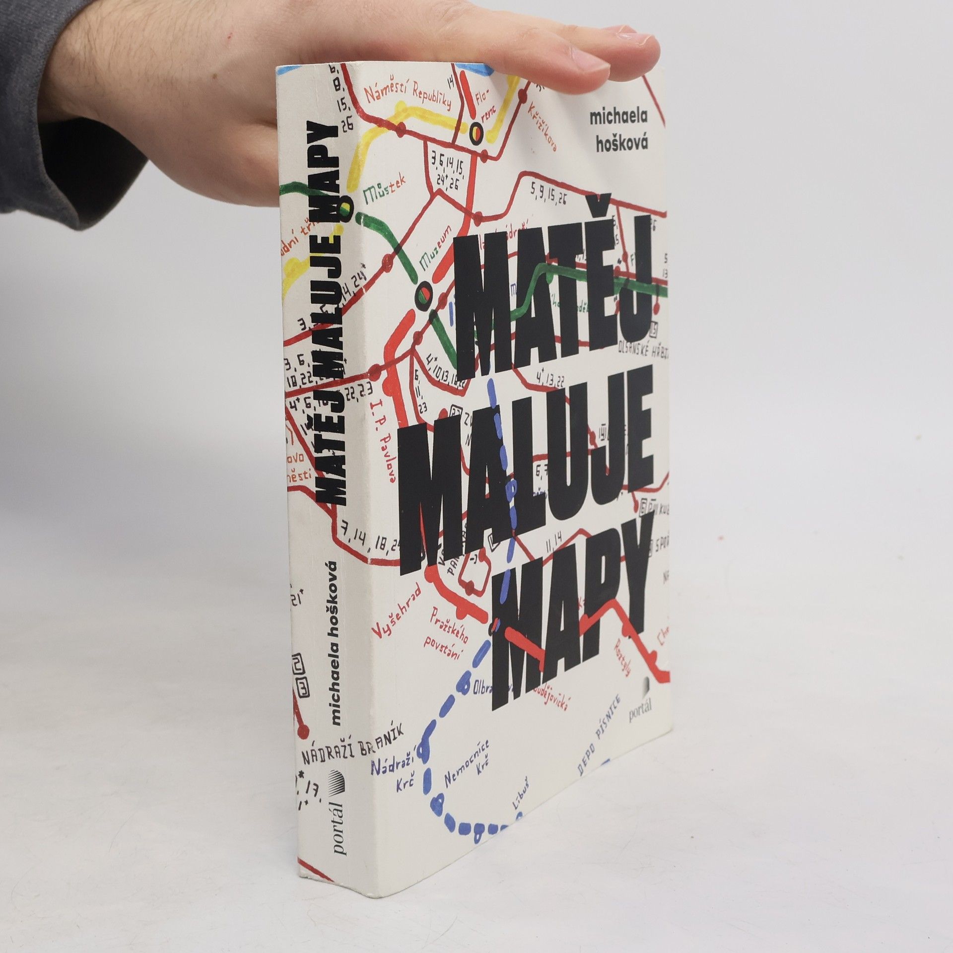 Michaela Hošková Matěj maluje mapy