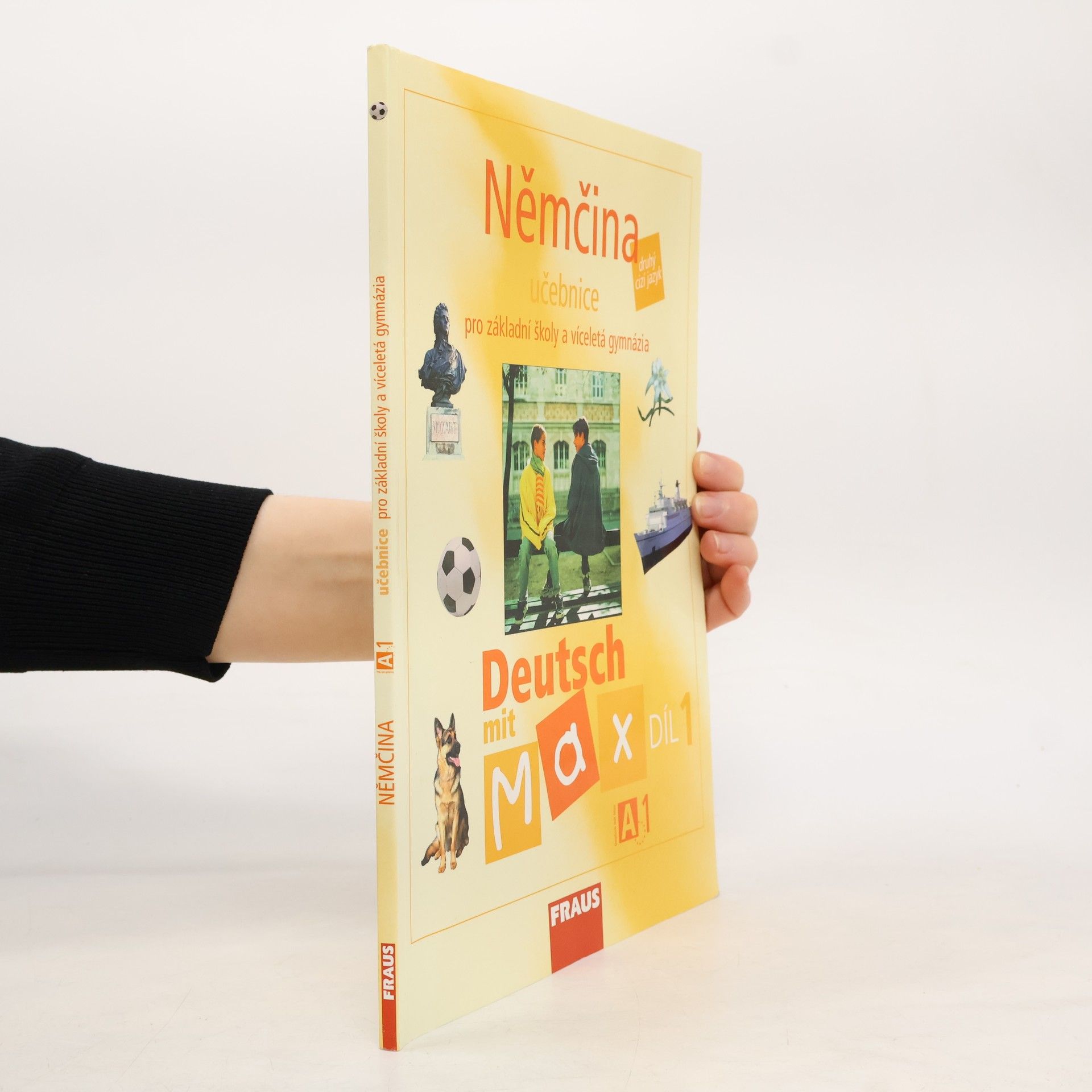Olga Fišarová Němčina A1 : Deutsch mit Max pro základní školy a víceletá gymnázia