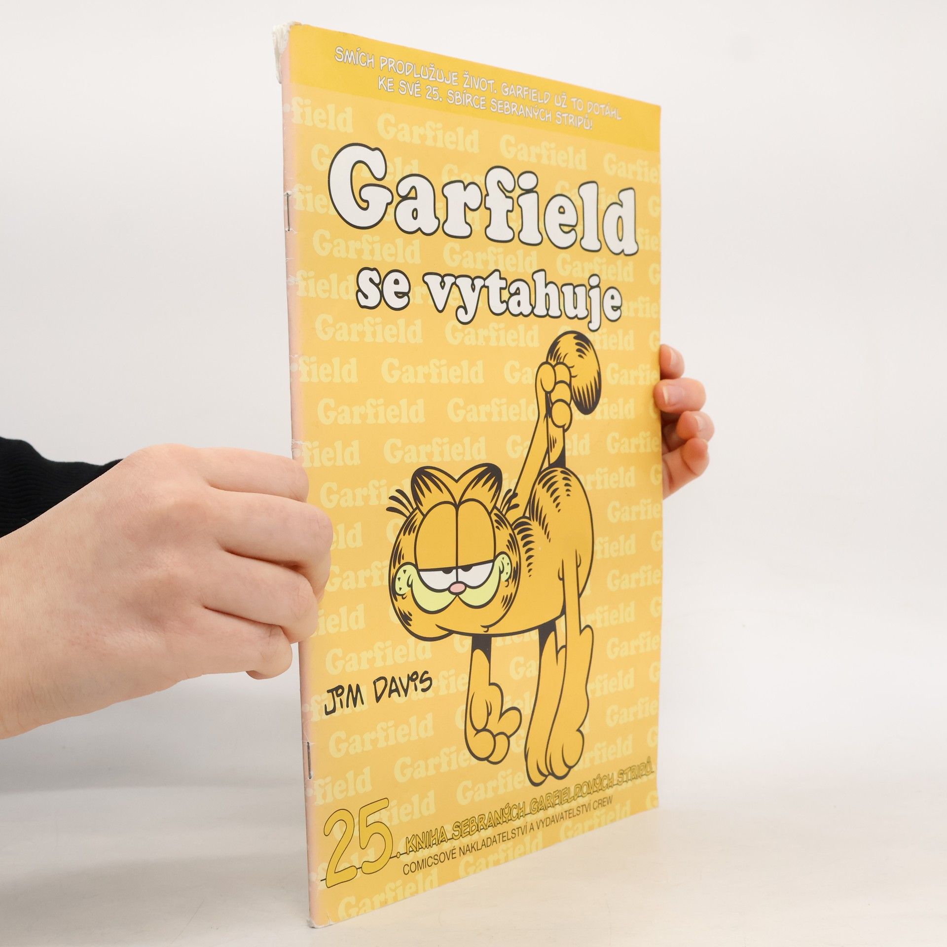 Jim Davis Garfield se vytahuje