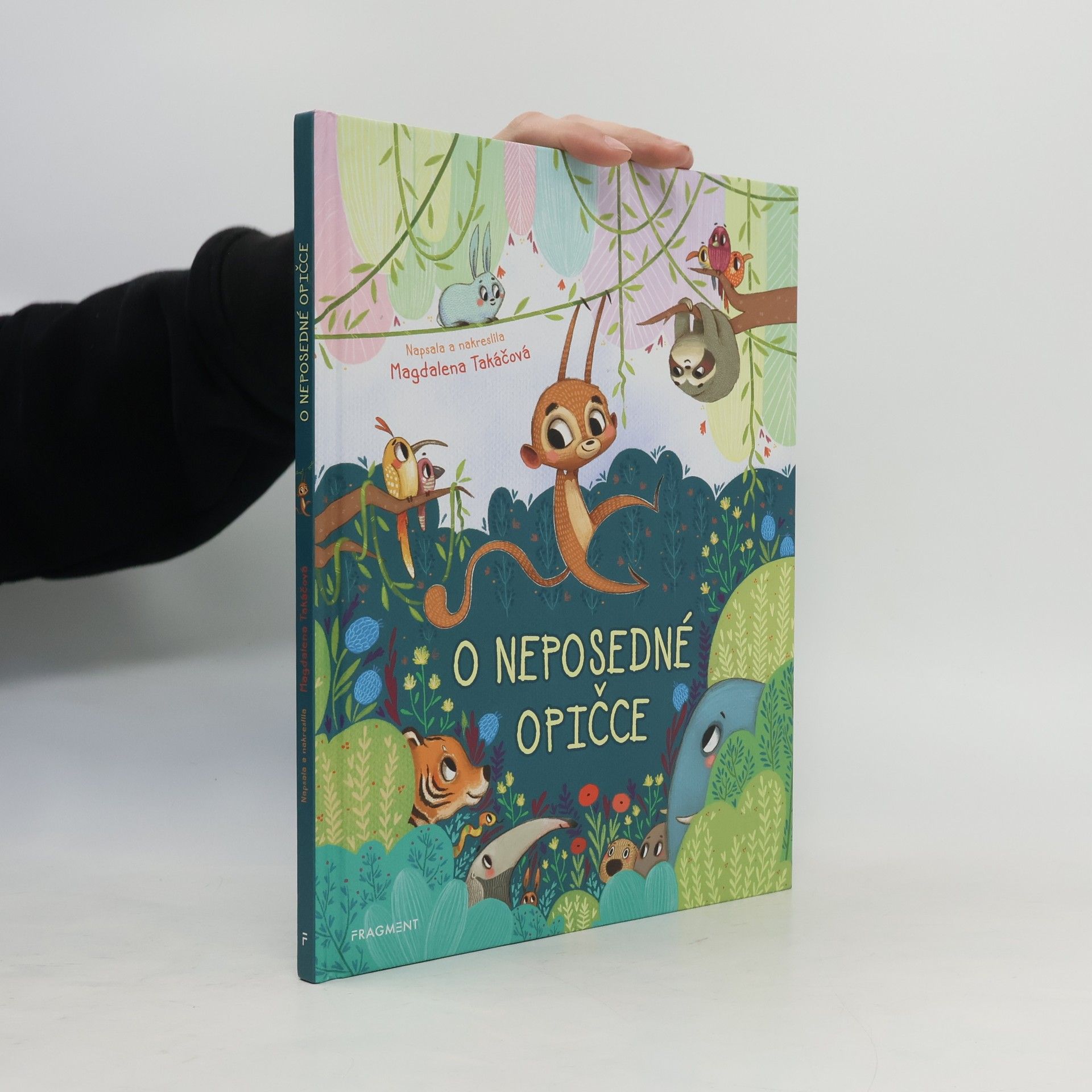 Magdalena Takáčová O neposedné opičce