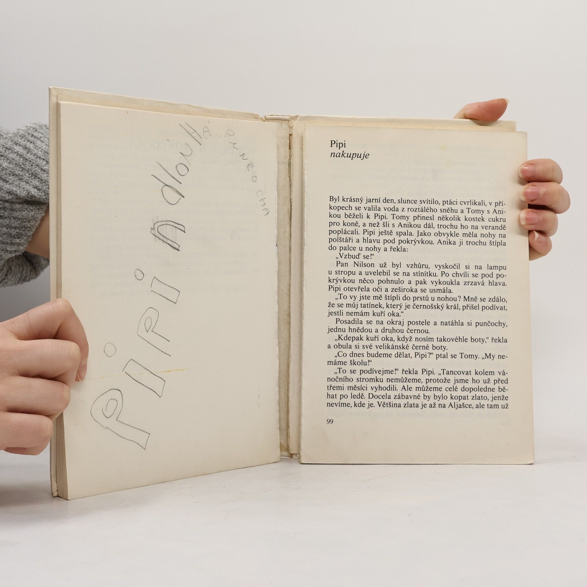 Astrid Lindgren Pipi Dlouhá punčocha