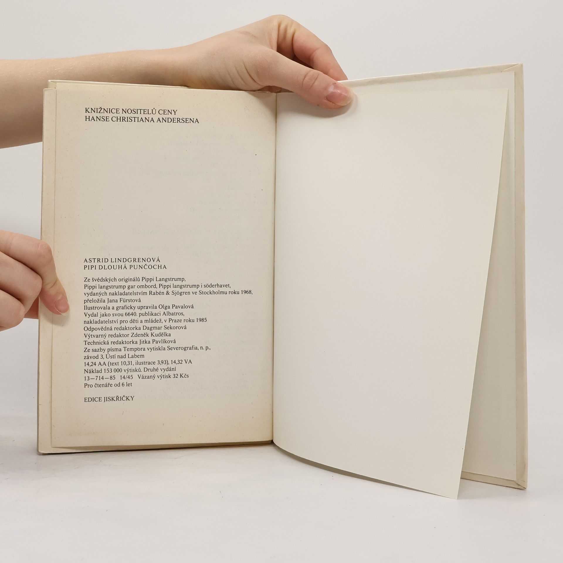 Astrid Lindgren Pipi Dlouhá punčocha