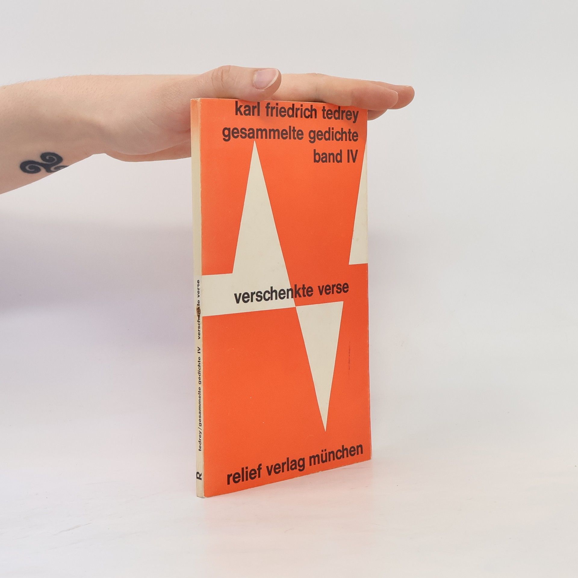 Karl Friedrich Tedrey  Gesammelte Gedichte IV