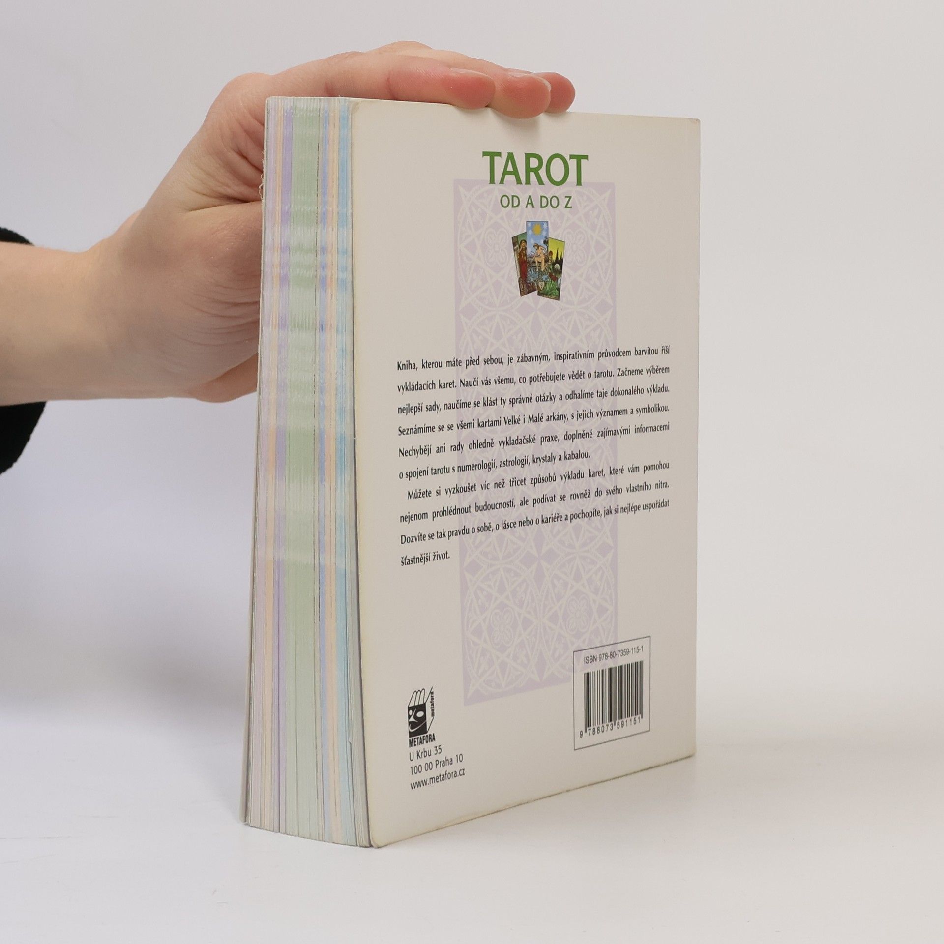 Sarah Bartlett Tarot od A do Z: Obdivuhodný svět vykládacích karet a jejich významů